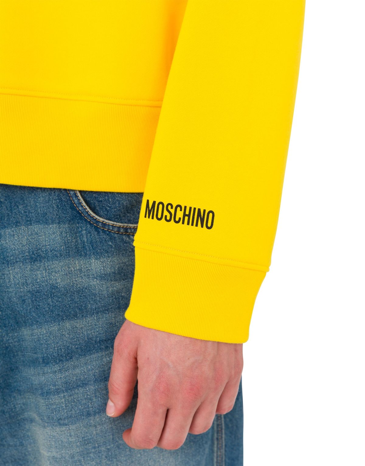 모스키노(MOSCHINO) 스마일리® 코튼 저지 후디