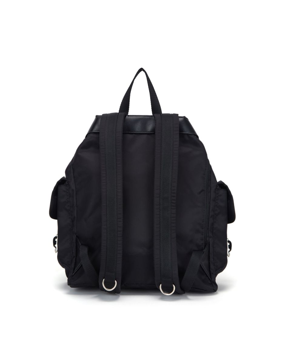 Matin Kim Large Backpack 黒 MUSINSA公式 | MATIN KIM MATIN POCKET UTILITY LARGE BACK PACK IN BLACK