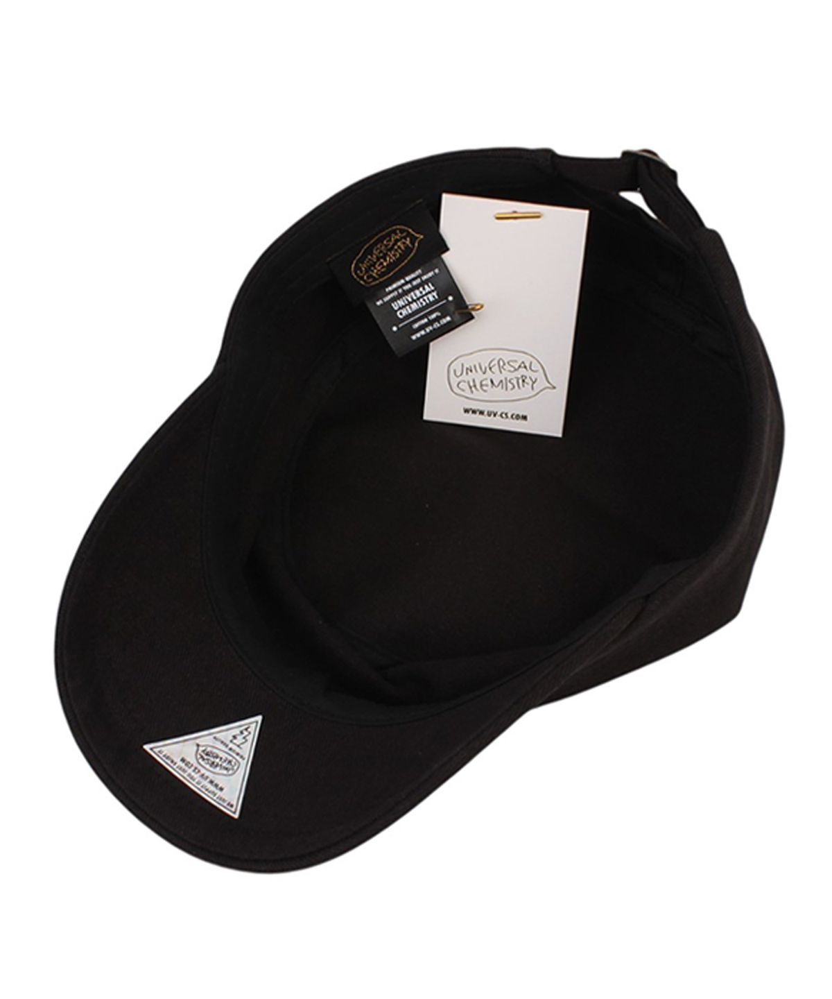 유니버셜 케미스트리(UNIVERSAL CHEMISTRY) Deep Cotton Black Military Cap 마린캡
