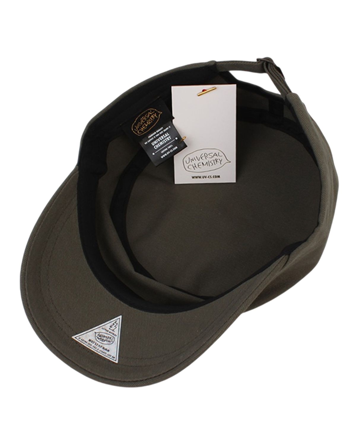 유니버셜 케미스트리(UNIVERSAL CHEMISTRY) Deep Cotton Khaki Military Cap 마린캡