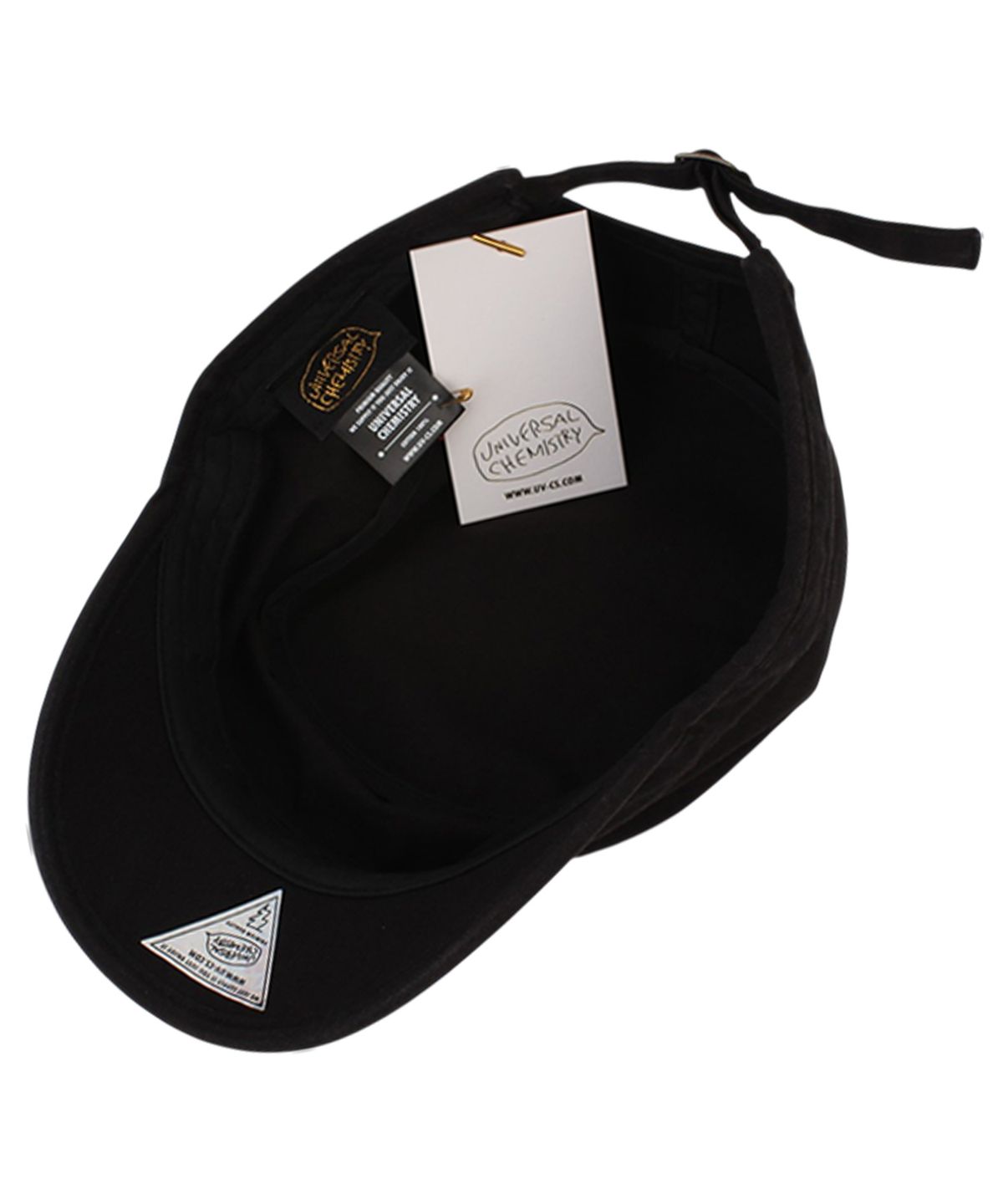 유니버셜 케미스트리(UNIVERSAL CHEMISTRY) Washing Black Military Cap 마린캡