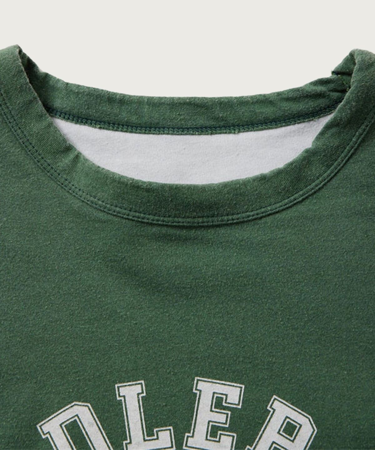 챔피온(CHAMPION) [True to Archives] USN 리버시블 빈티지 반팔 티셔츠 Dark Green