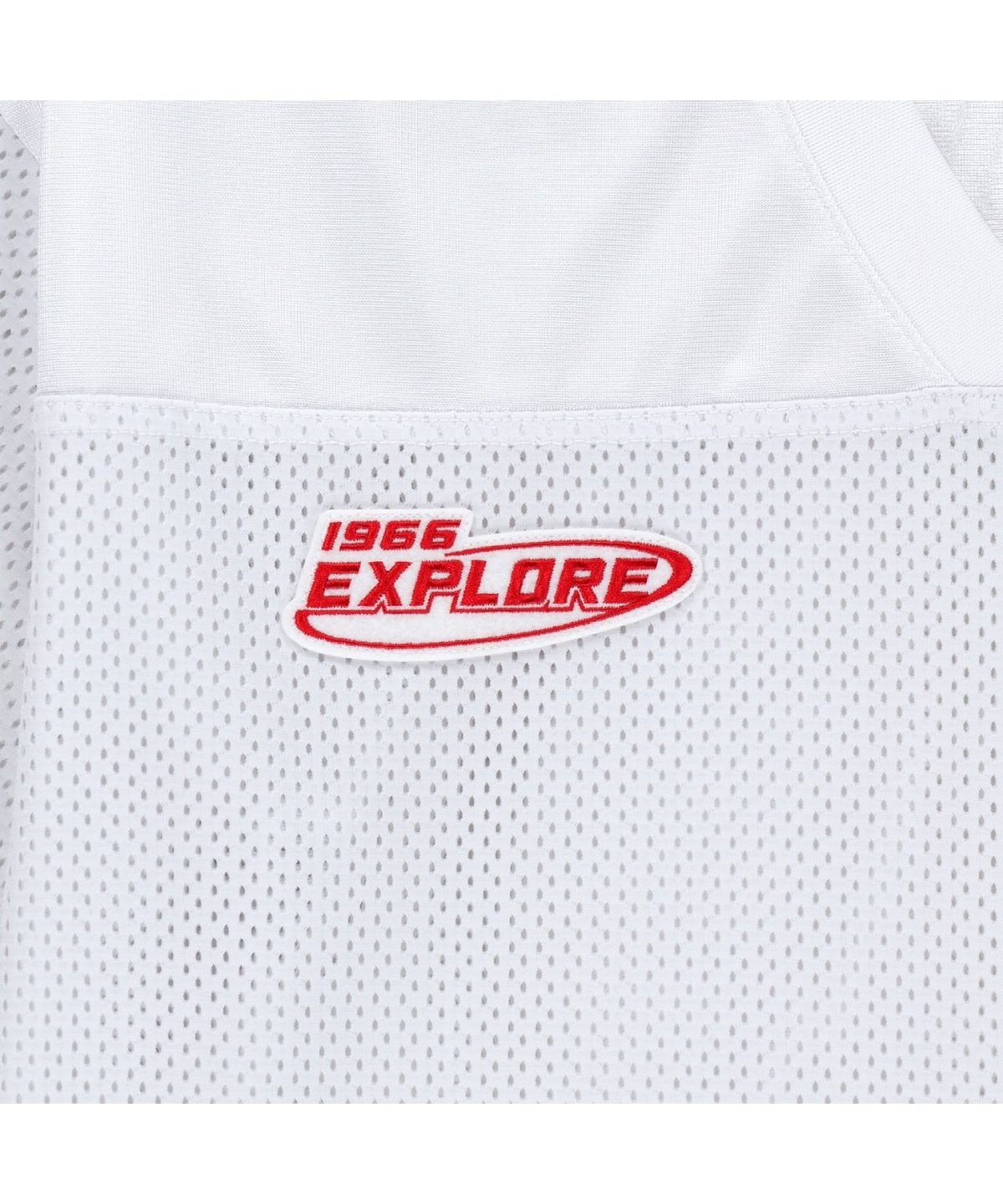 노스페이스(THE NORTH FACE) NT7US18J 화이트라벨 에어로넷 반팔 티 WHITE