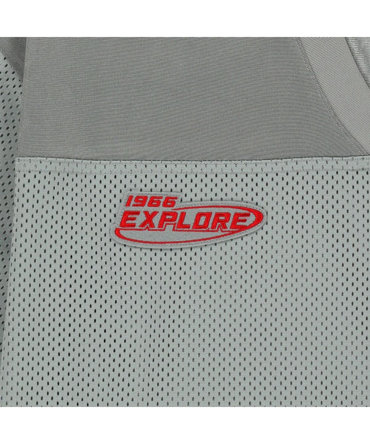 노스페이스(THE NORTH FACE) NT7US18L 화이트라벨 에어로넷 반팔 티 GRAY