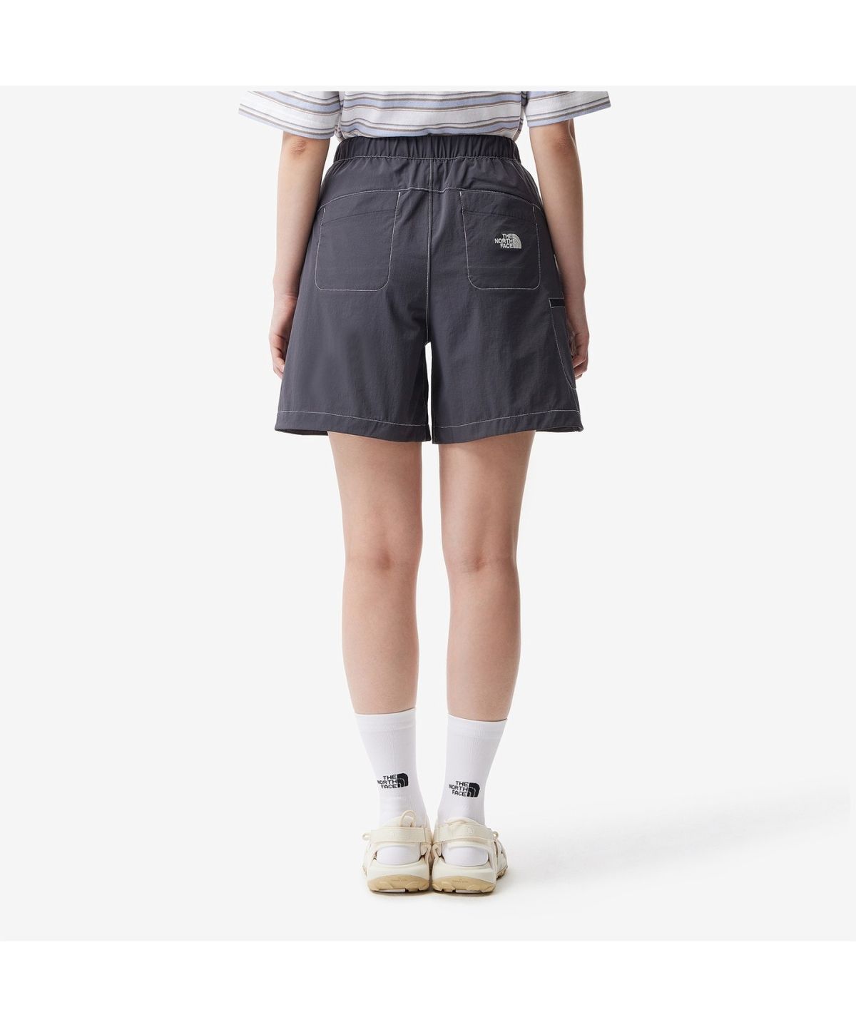 노스페이스(THE NORTH FACE) NS6NS06A 피크힐 쇼츠 DARK GRAY