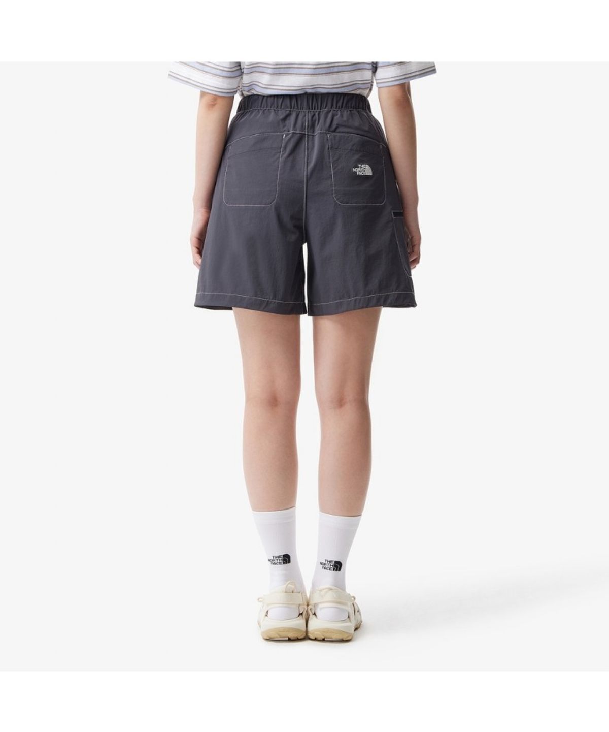 노스페이스(THE NORTH FACE) NS6NS06A 피크힐 쇼츠 DARK GRAY