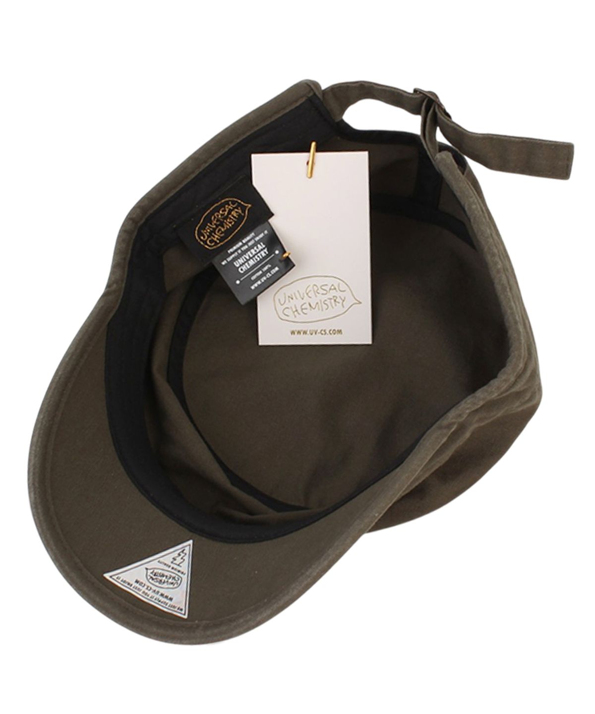 유니버셜 케미스트리(UNIVERSAL CHEMISTRY) Washing Khaki Military Cap 마린캡