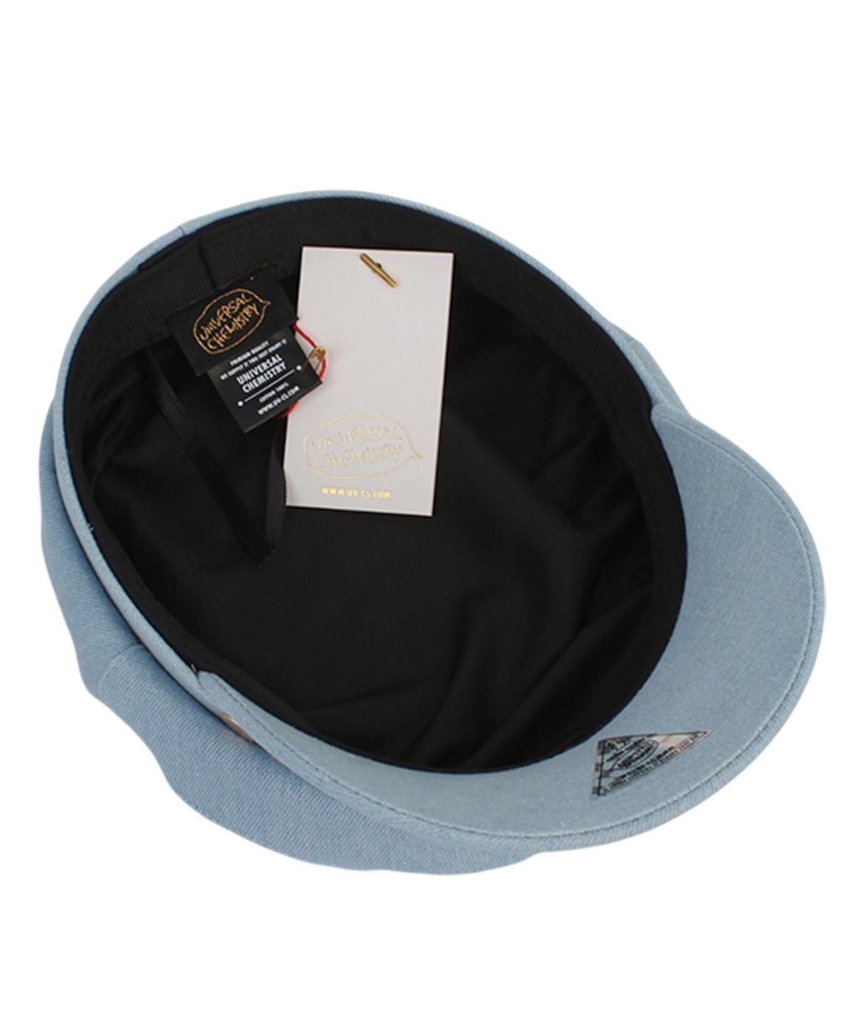유니버셜 케미스트리(UNIVERSAL CHEMISTRY) Light Denim Logo Marine Cap 마린캡