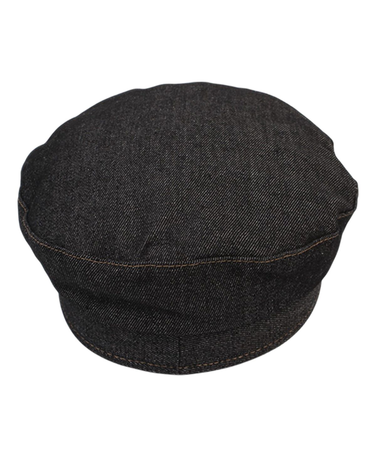 유니버셜 케미스트리(UNIVERSAL CHEMISTRY) Black Denim Logo Marine Cap 마린캡