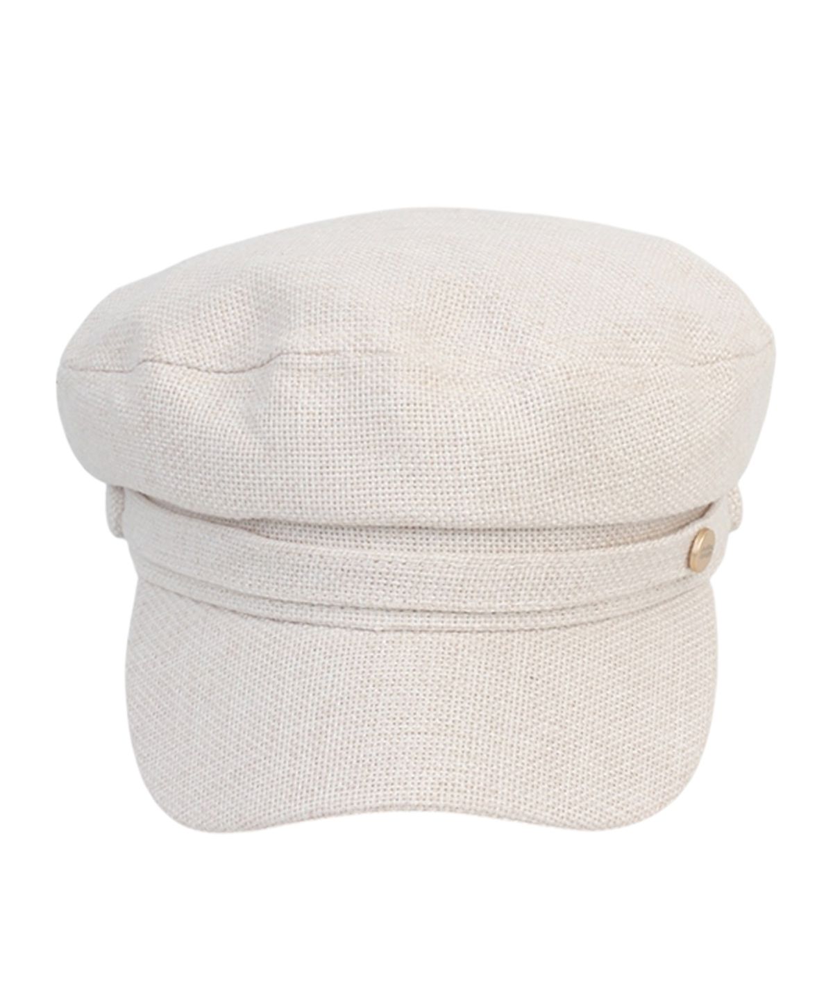 유니버셜 케미스트리(UNIVERSAL CHEMISTRY) Linen Logo Ivory Marine Cap 마린캡