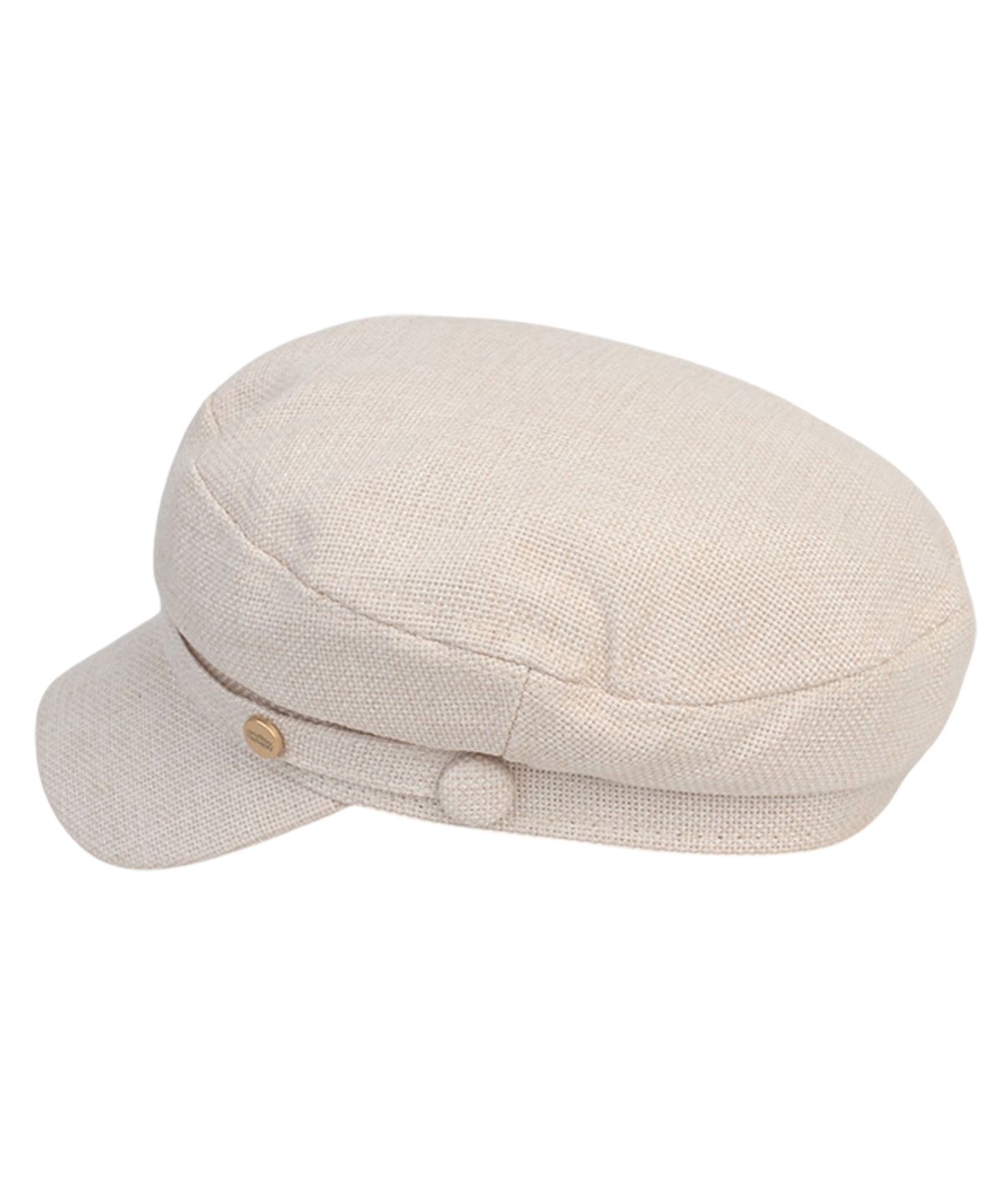 유니버셜 케미스트리(UNIVERSAL CHEMISTRY) Linen Logo Ivory Marine Cap 마린캡