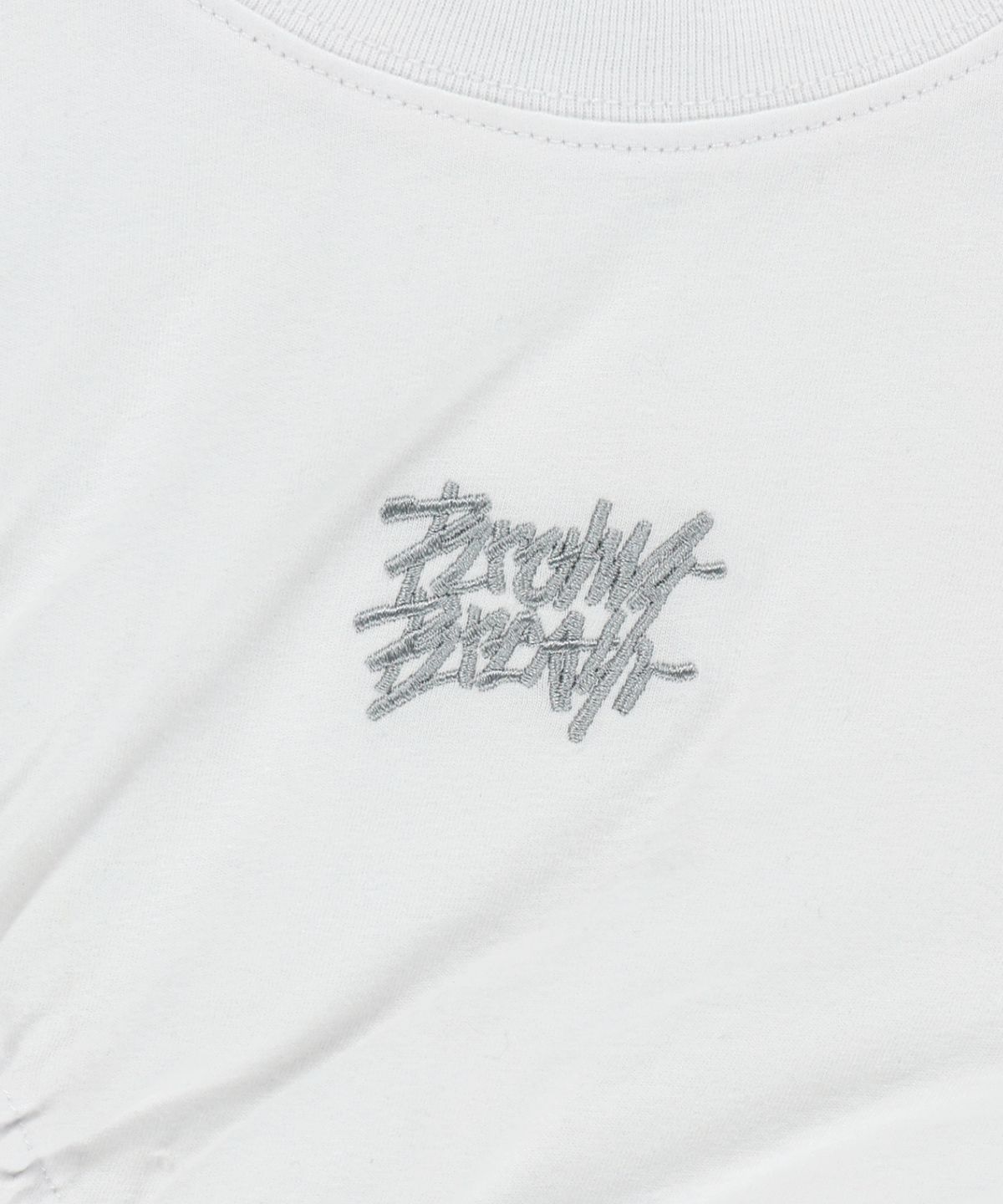 브라운브레스(BROWNBREATH) W SHIRRING POINT RAGLAN TEE - WHITE