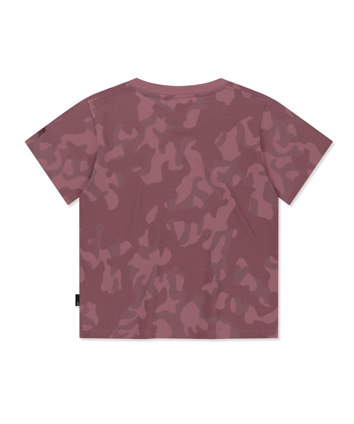 브라운브레스(BROWNBREATH) W CAMO PATTERN TEE - BURGANDY