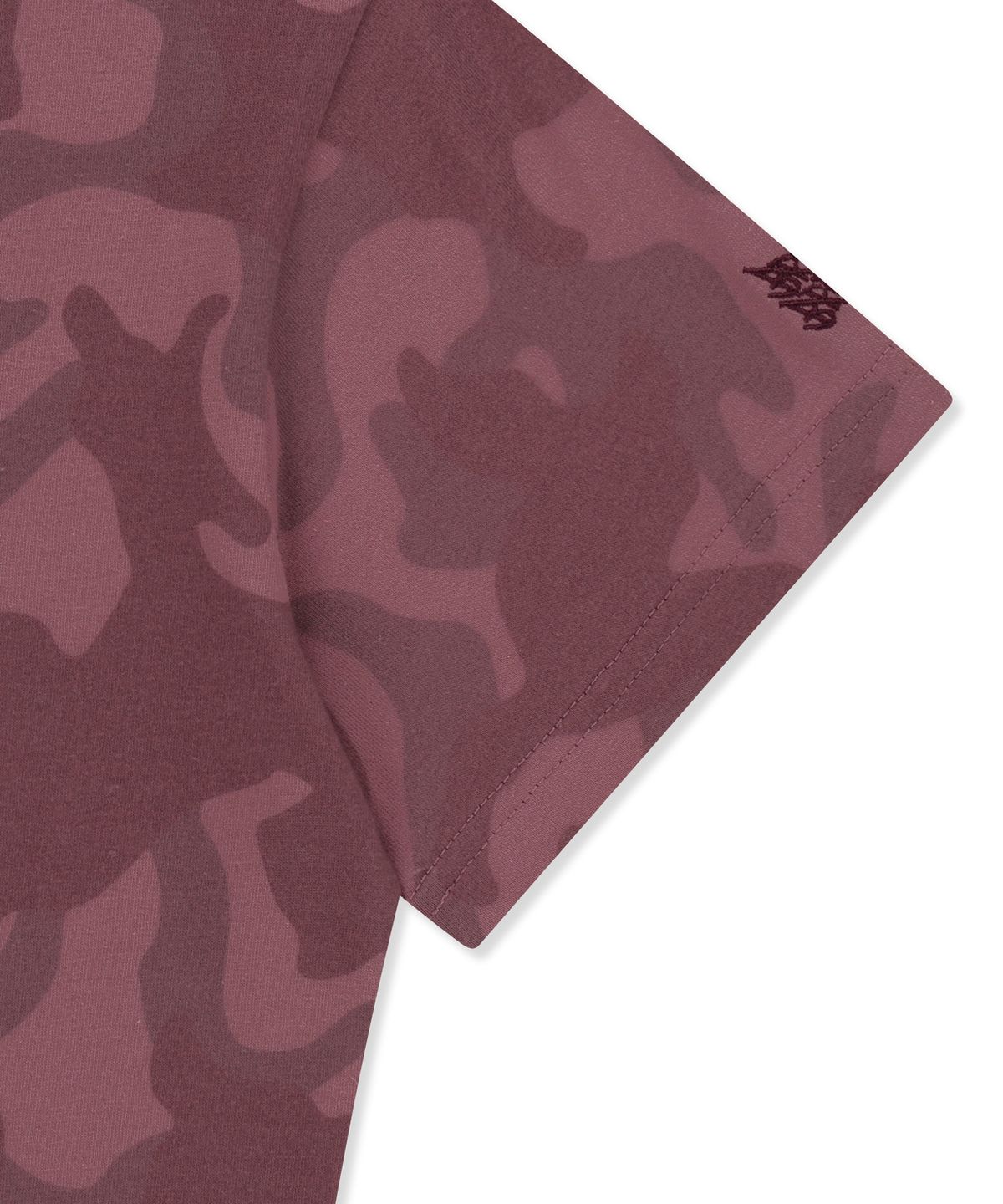 브라운브레스(BROWNBREATH) W CAMO PATTERN TEE - BURGANDY