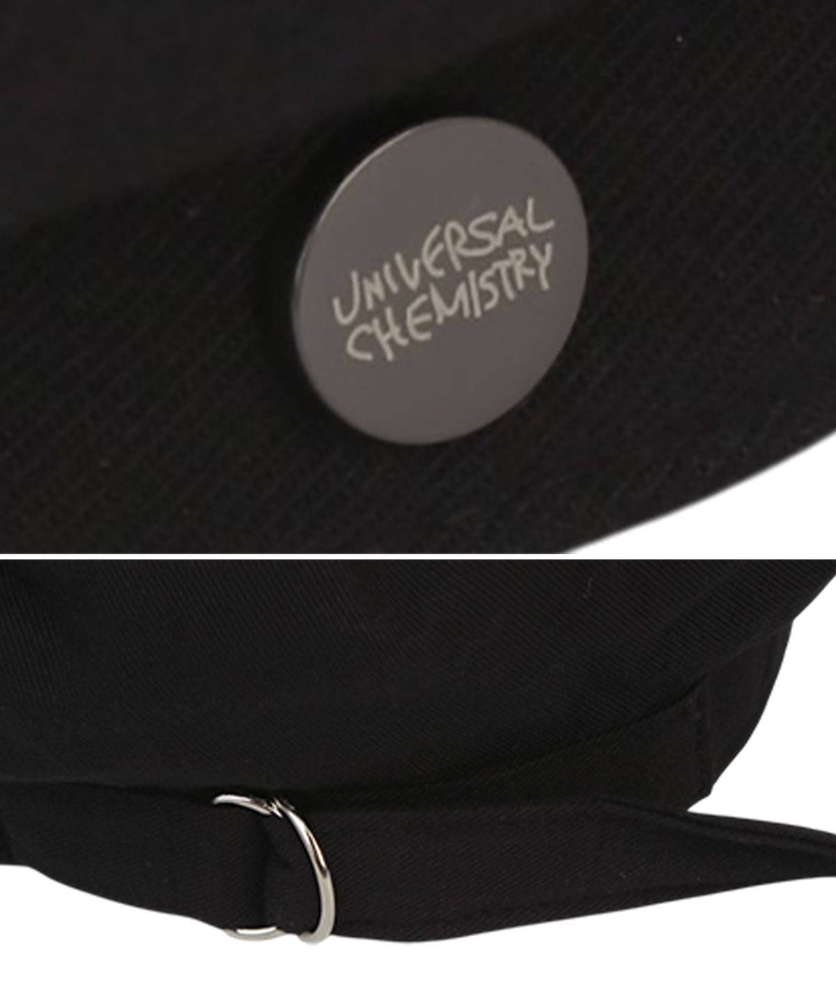 유니버셜 케미스트리(UNIVERSAL CHEMISTRY) French Washing Black Beret 베레모