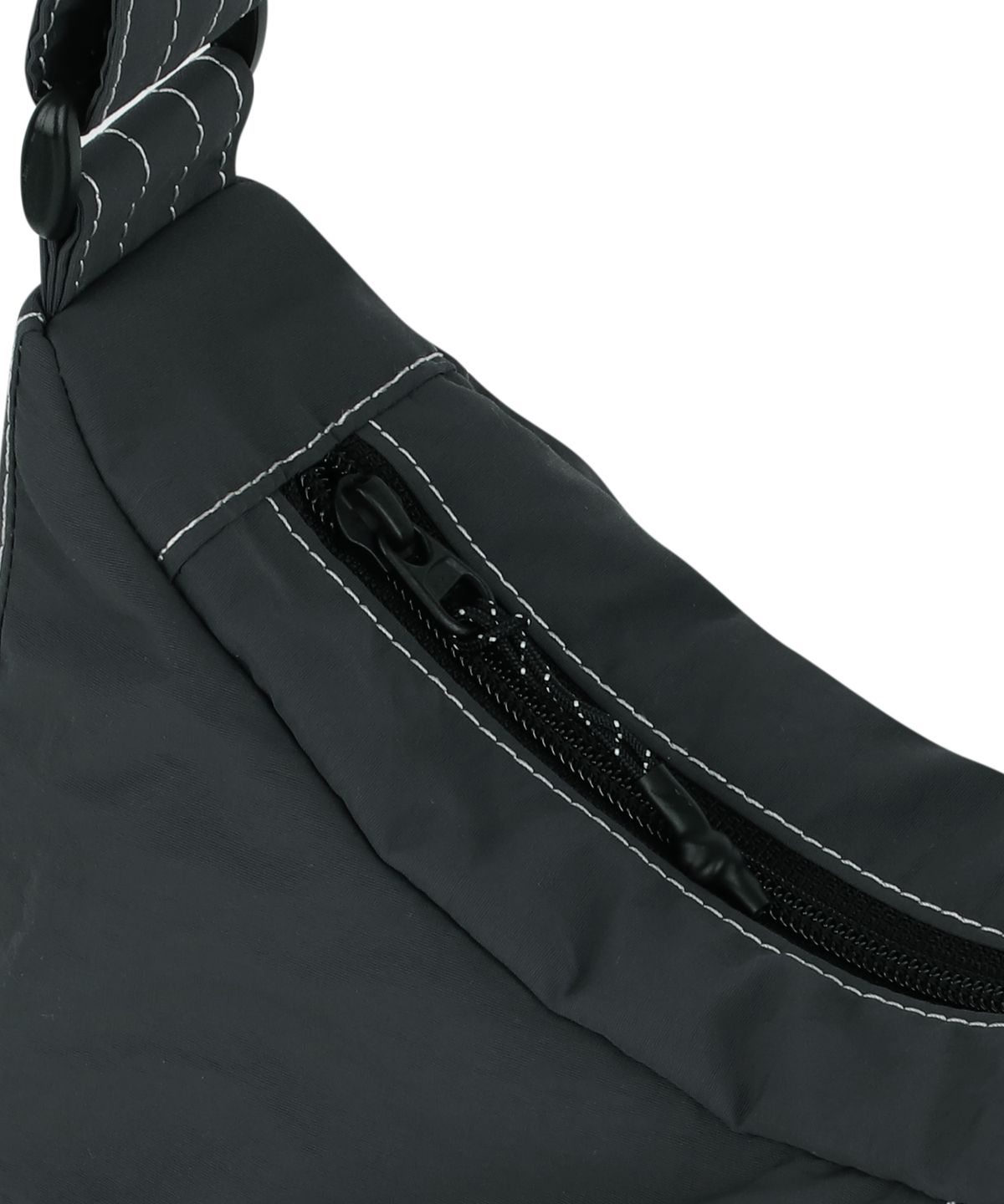 브라운브레스(BROWNBREATH) TAG NYLON MASSENGER BAG - BLACK