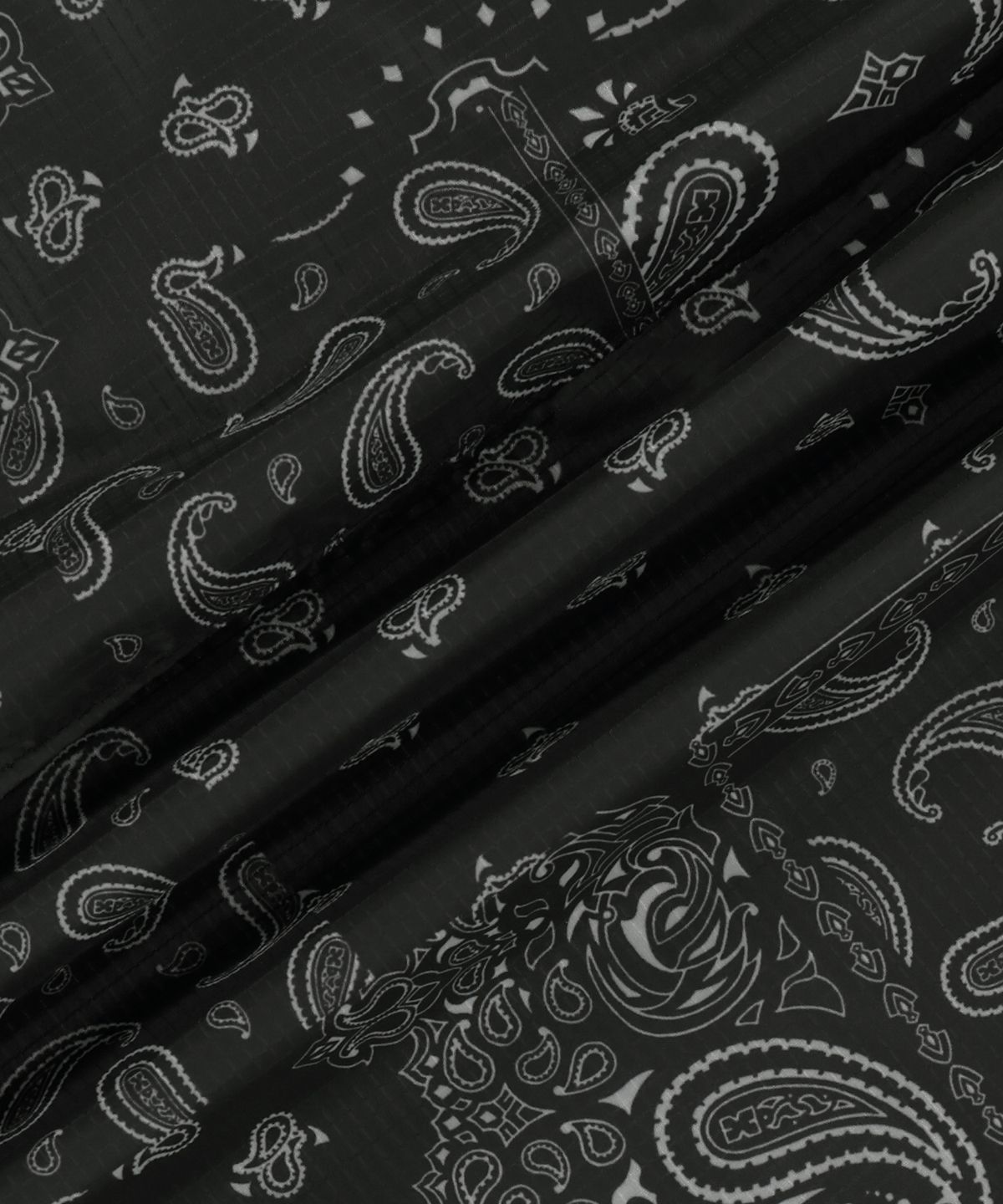 브라운브레스(BROWNBREATH) PAISLEY SHORTS - BLACK