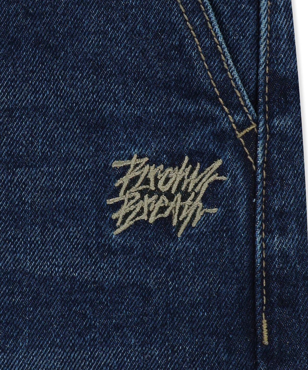 브라운브레스(BROWNBREATH) PAISLEY PATCHWORK BERMUDA SHORTS - LIGHT BLUE