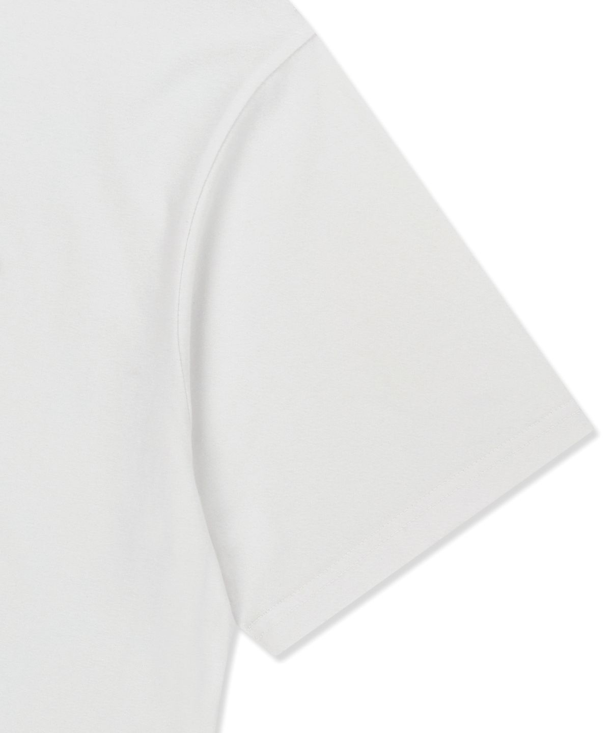 브라운브레스(BROWNBREATH) CRUSH TAG KITTY TEE - WHITE