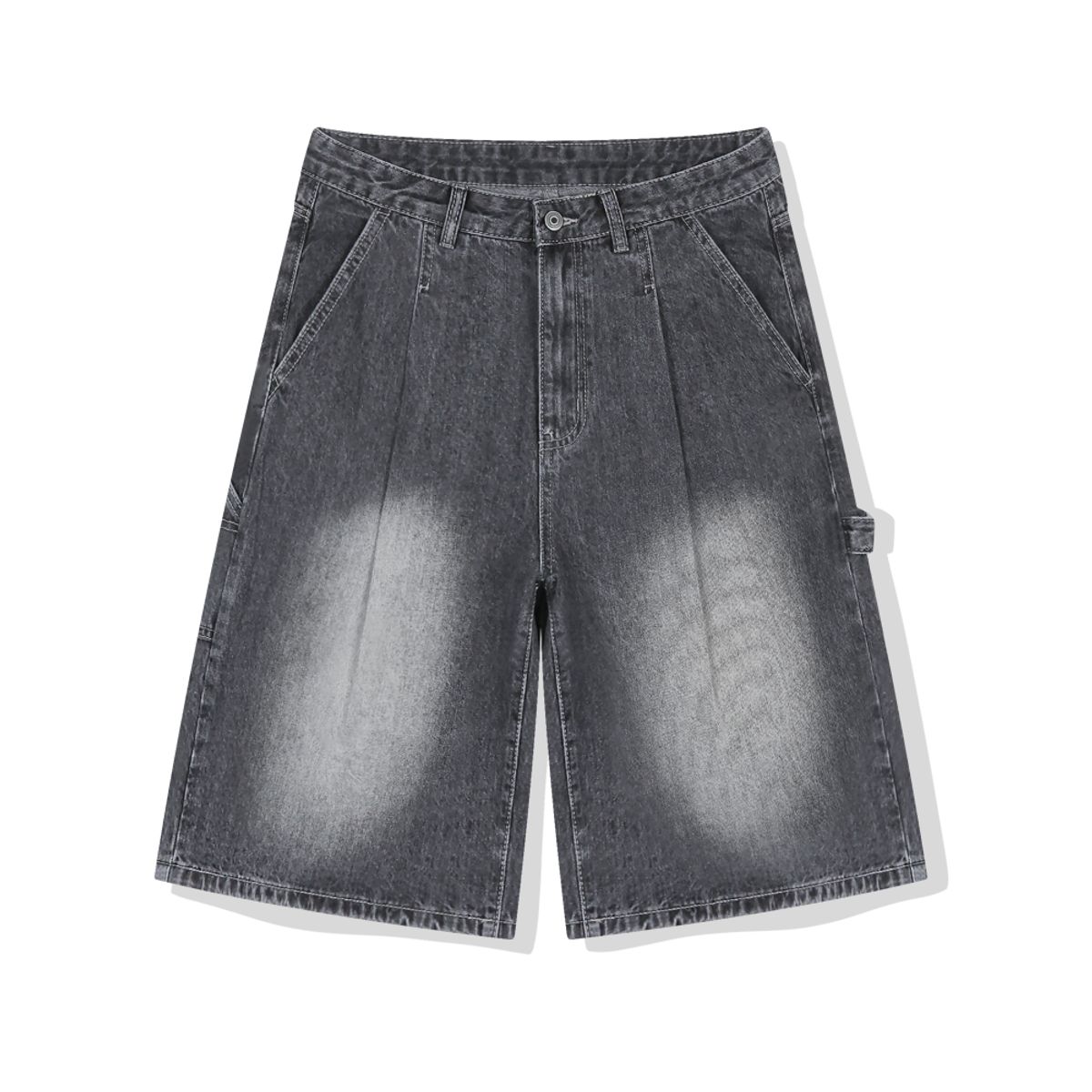 베이직라벨(BASIC LABEL) Jenna Carpenter Bermuda Denim Shorts 3 Color [BLSD_7501]
