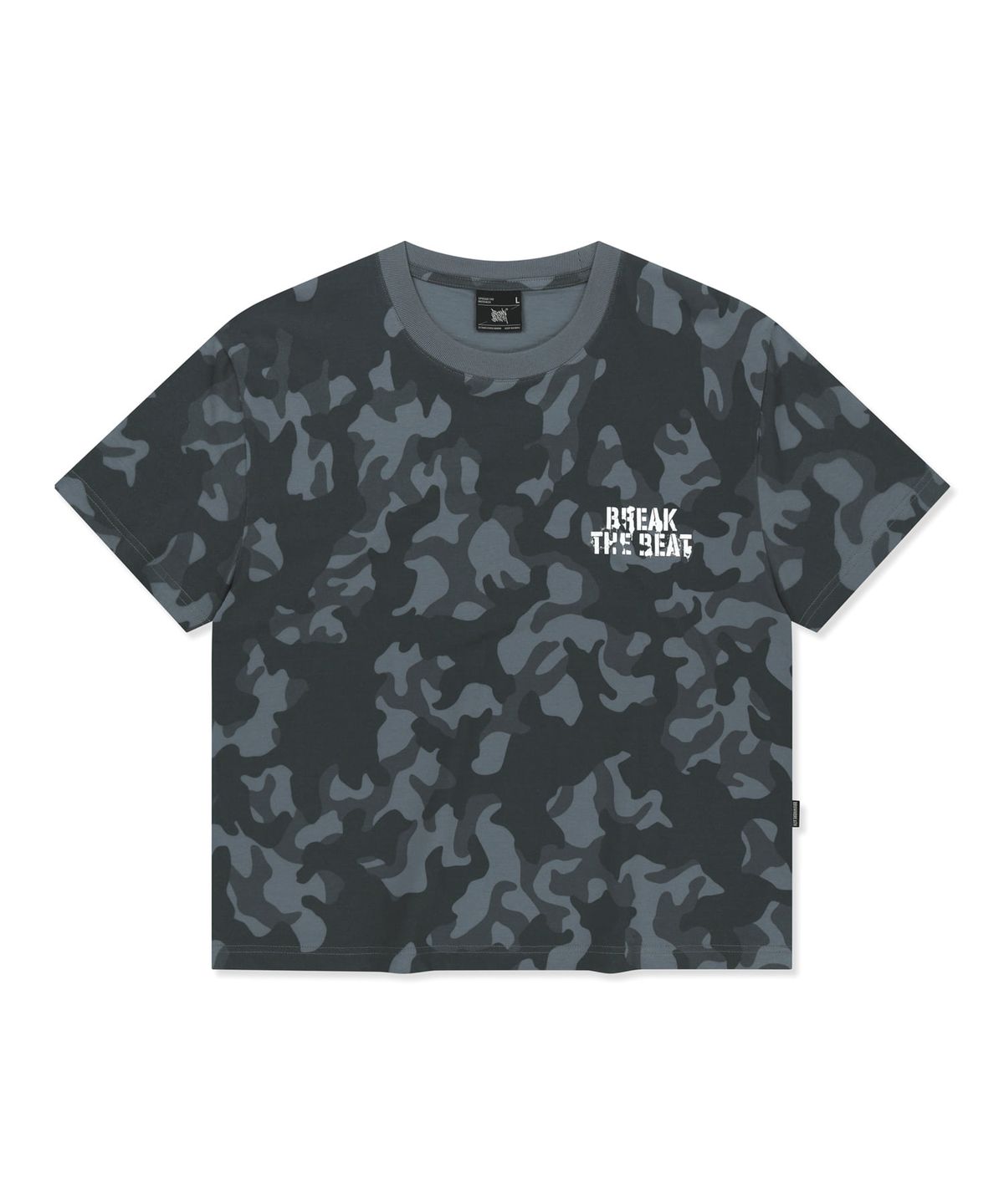 브라운브레스(BROWNBREATH) BREAK CAMO TEE - GREY