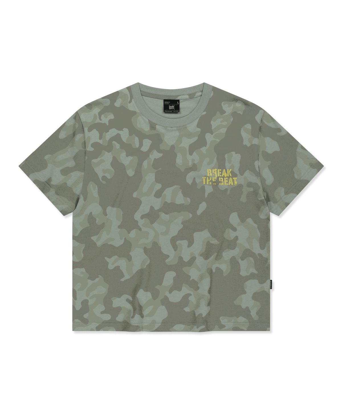 브라운브레스(BROWNBREATH) BREAK CAMO TEE - LIGHT KHAKI