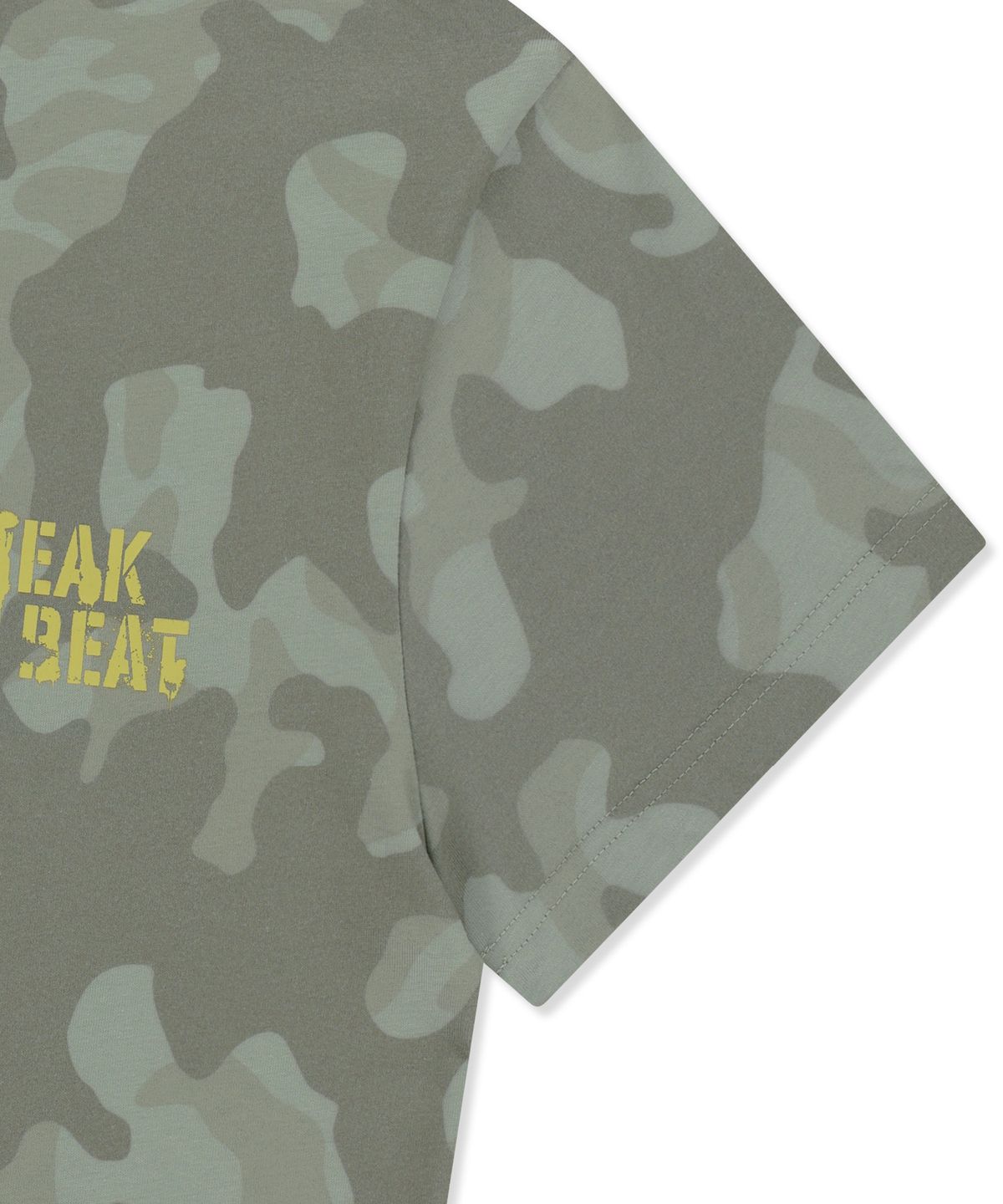 브라운브레스(BROWNBREATH) BREAK CAMO TEE - LIGHT KHAKI