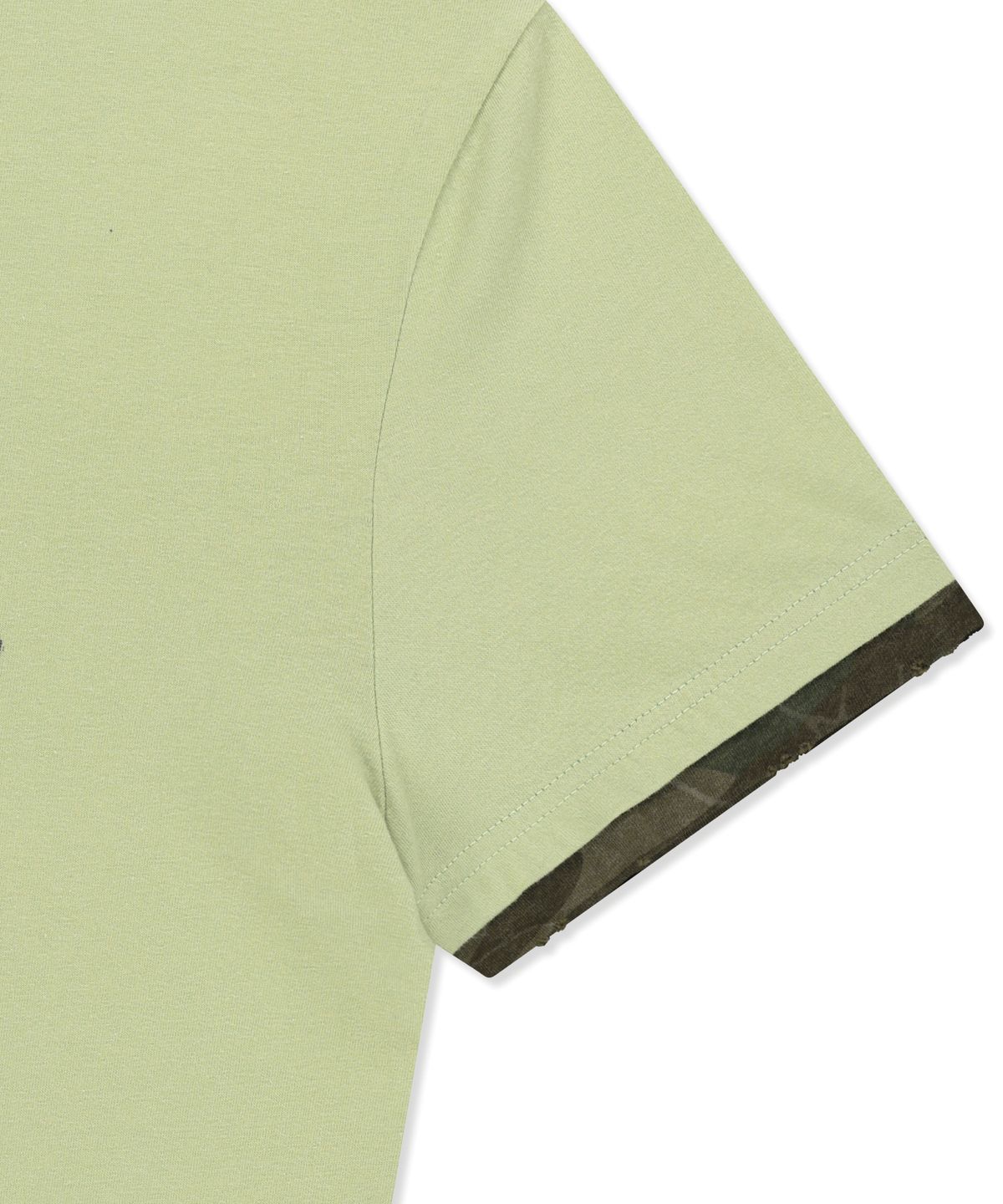 브라운브레스(BROWNBREATH) ELIMINATE CROP TEE - YELLOW