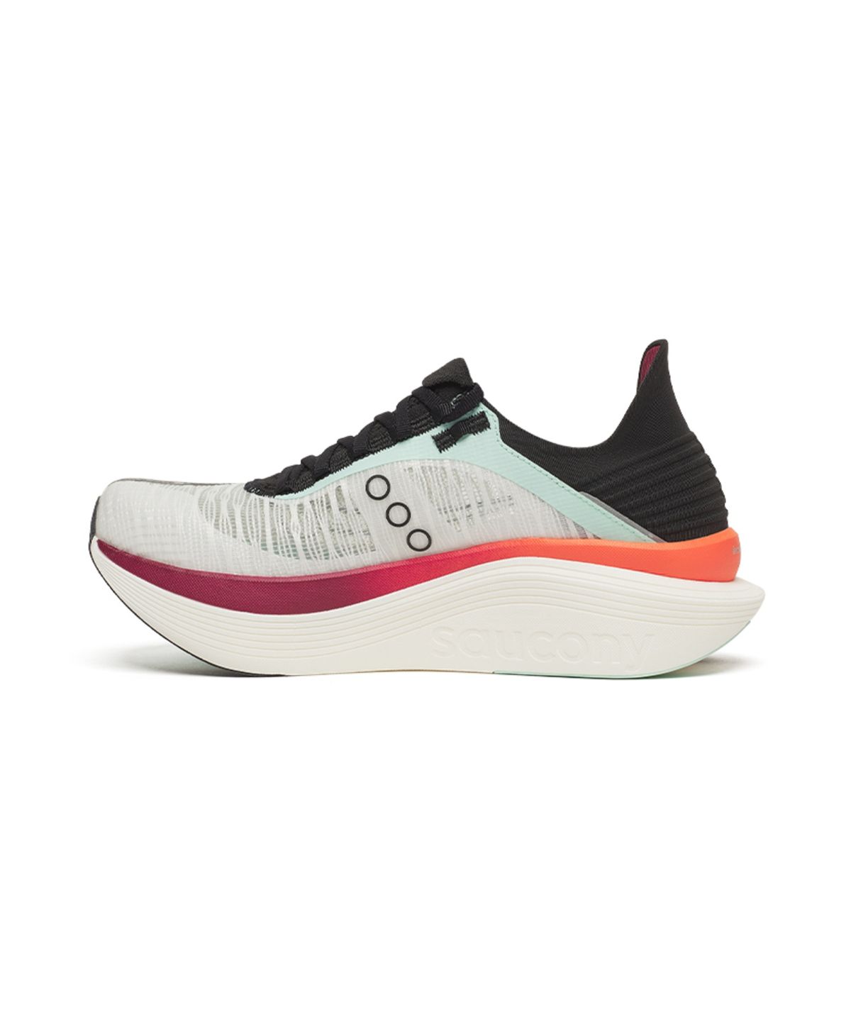 써코니(SAUCONY) (공용) 엔돌핀 엘리트 2 - 화이트:크림슨 / S30994-172