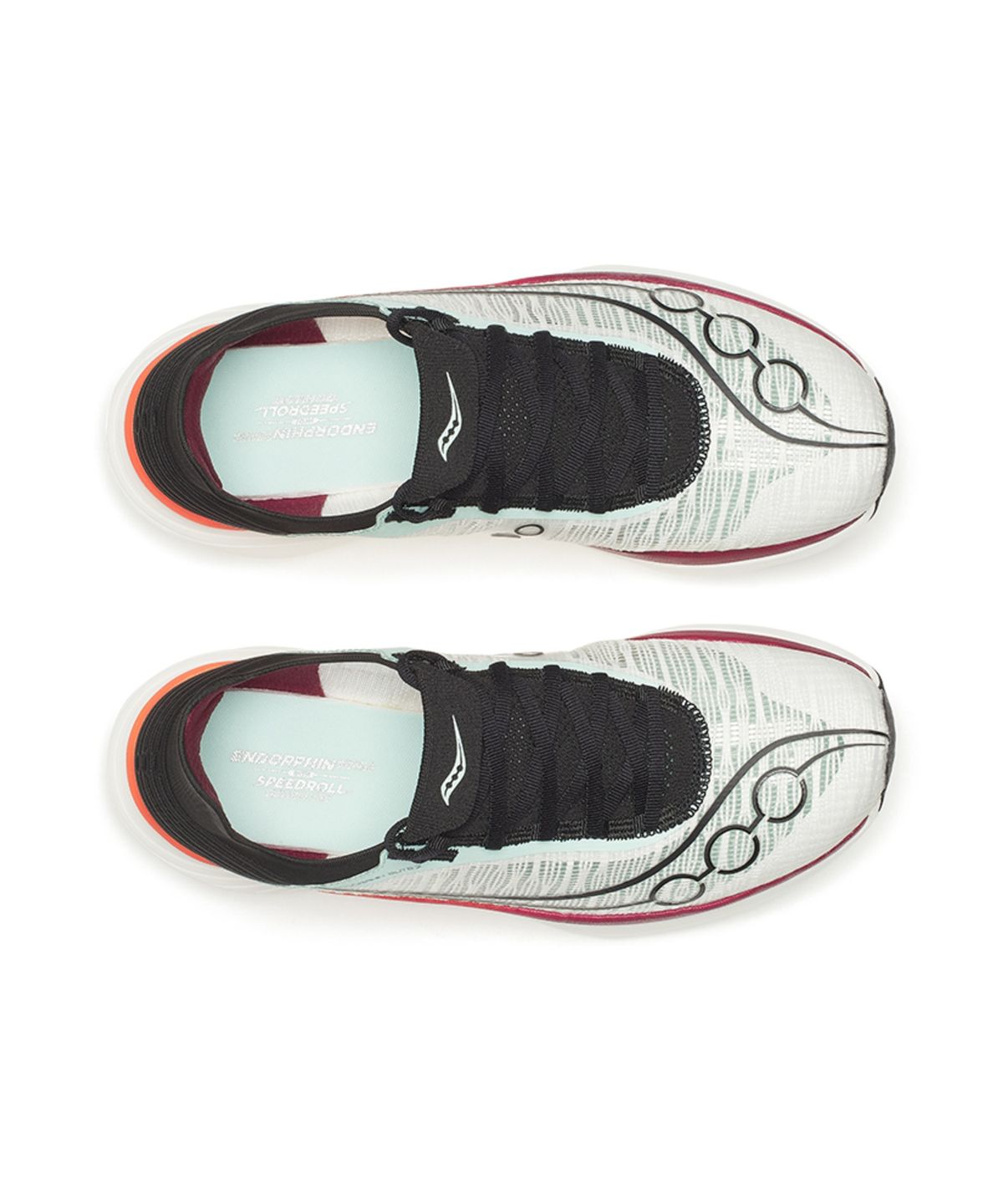 써코니(SAUCONY) (공용) 엔돌핀 엘리트 2 - 화이트:크림슨 / S30994-172