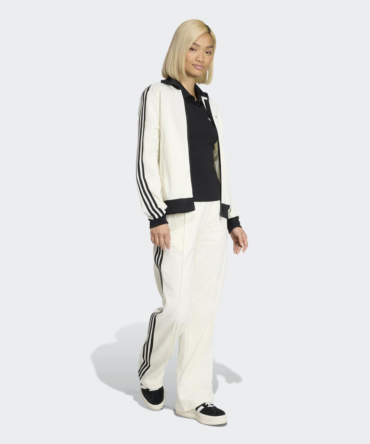 아디다스(ADIDAS) 3-스트라이프 폴로 - 블랙:화이트 / KD7974