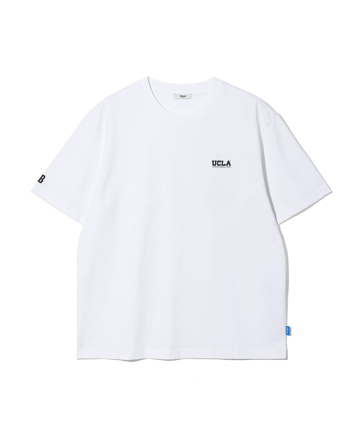 유씨엘에이(UCLA) 남녀공용 스트릿 베스켓볼 그래픽 티셔츠[WHITE](UC5STA3)