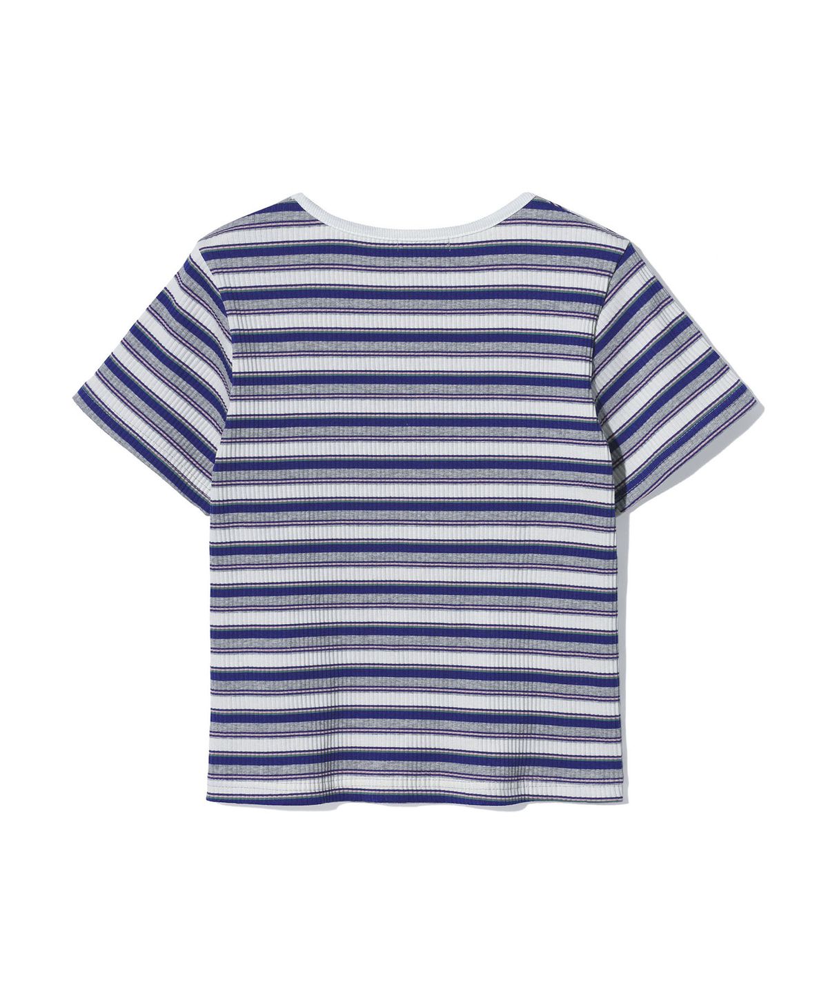 유씨엘에이(UCLA) 여성용 스퀘어넥 멀티스트라이프 반팔티[NAVY](UC4STC1)
