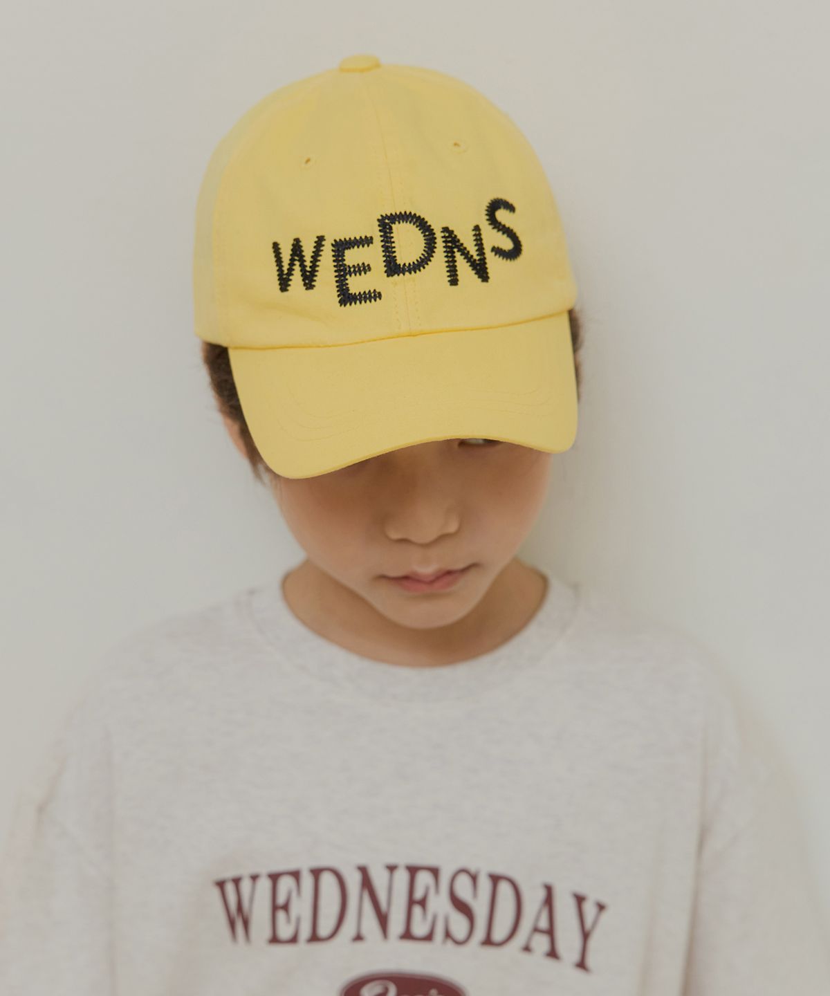 웬즈데이오아시스 키즈(WEDNESDAYOASIS KIDS) [Kids]웬즈 스티치 볼캡_4COLOR(WB6AC06)