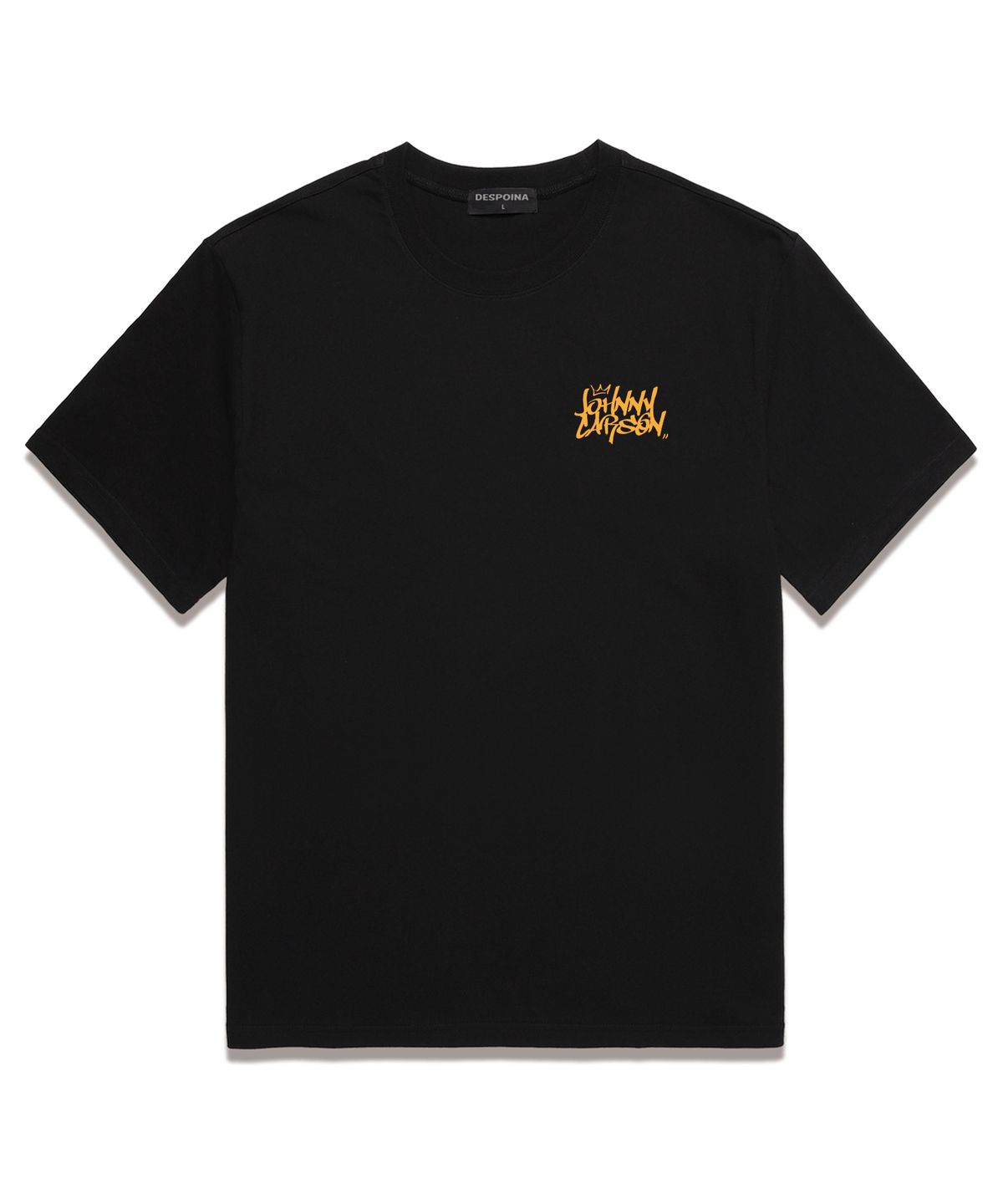 자니카슨(JOHNNY CARSON) Classic Graffiti Logo 반팔티셔츠 (JCSS102) 블랙/옐로우