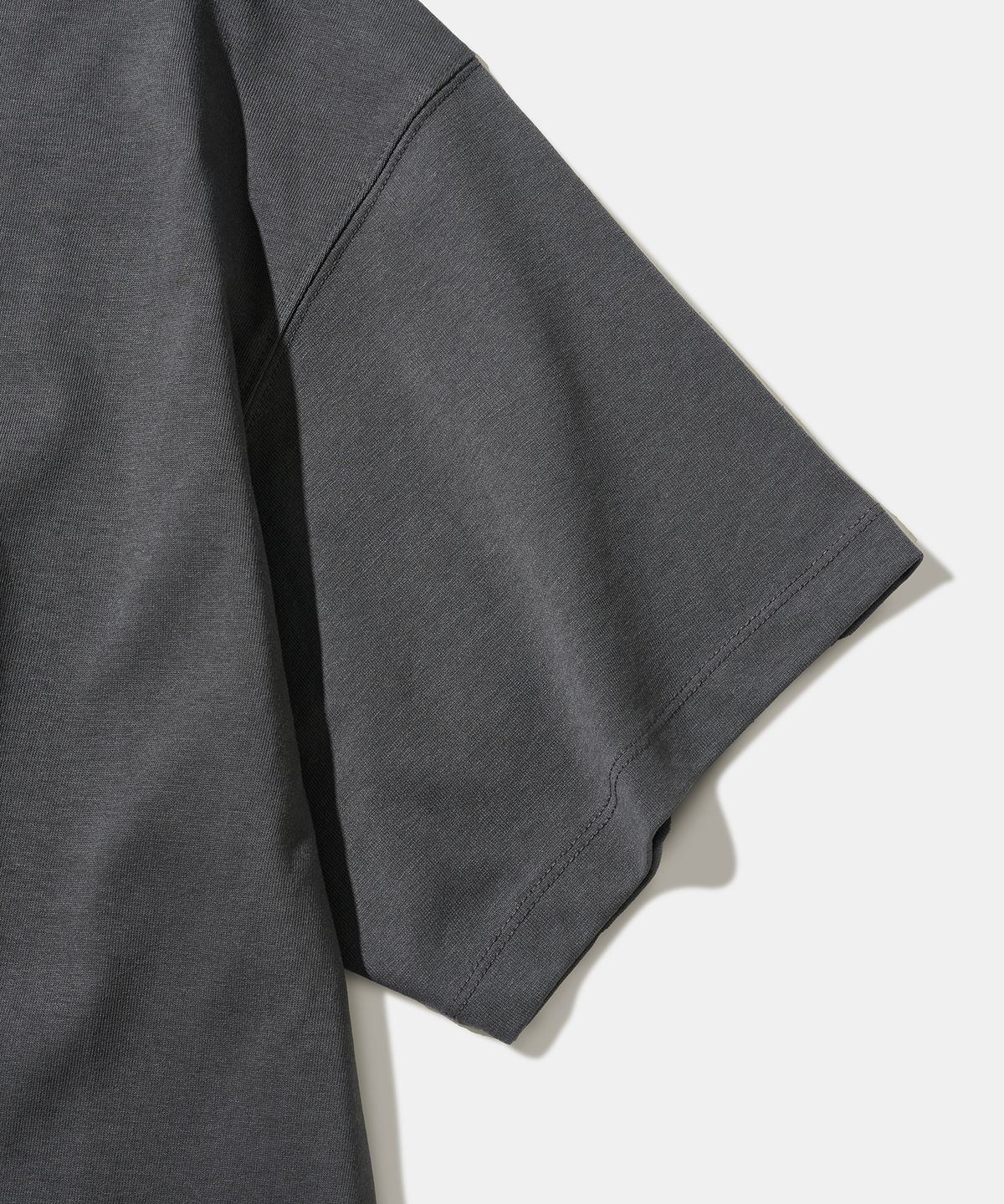 다이아몬드 레이라(DIAMOND LAYLA) [Machine Wash] KKAHO MARATHON Short Sleeve T-shirt T106 Charcoal