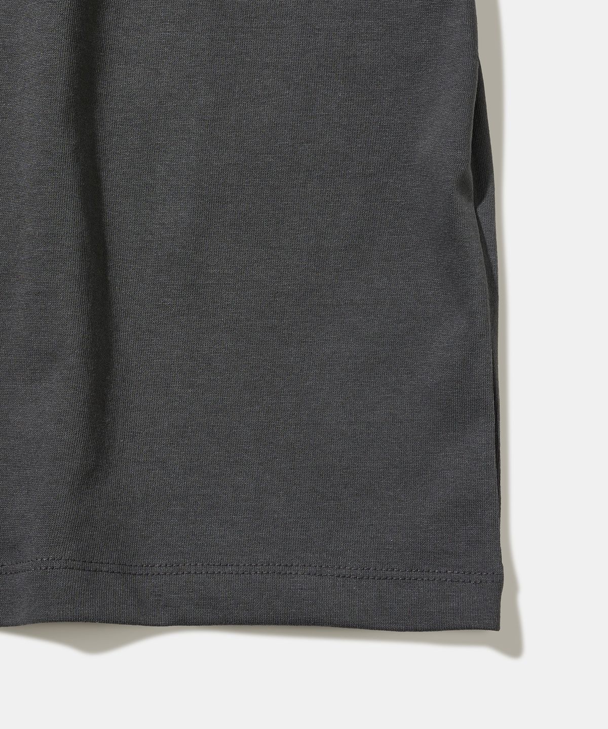다이아몬드 레이라(DIAMOND LAYLA) [Machine Wash] KKAHO MARATHON Short Sleeve T-shirt T106 Charcoal