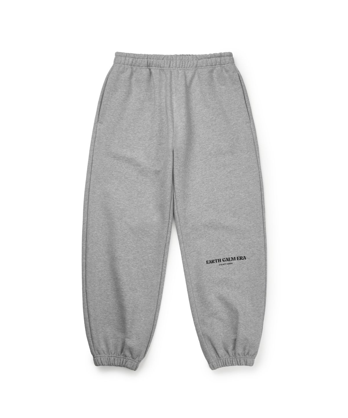 얼스캄에라(EARTH CALM ERA) 내추럴 데일리 스웨트팬츠_멜란지 그레이