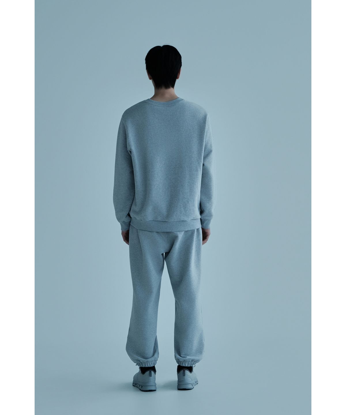 얼스캄에라(EARTH CALM ERA) 내추럴 데일리 스웨트팬츠_멜란지 그레이