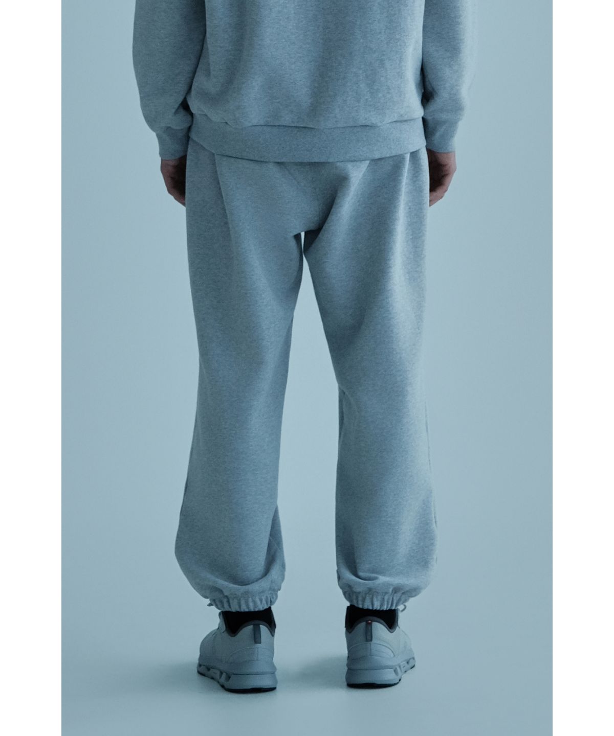 얼스캄에라(EARTH CALM ERA) 내추럴 데일리 스웨트팬츠_멜란지 그레이