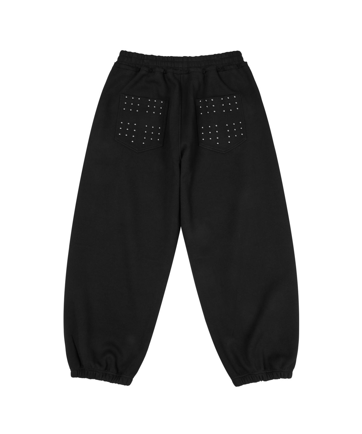 아캄(AAKAM) Go-Cross Studded Sweatpants (Black)
