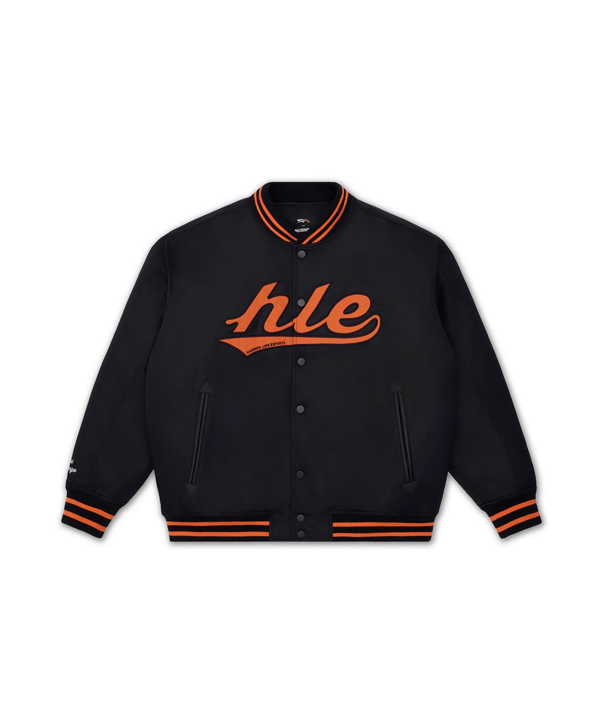 한화생명e스포츠(HLE, HANWHA LIFE ESPORTS) 무신사 x HLE 26 바시티 재킷