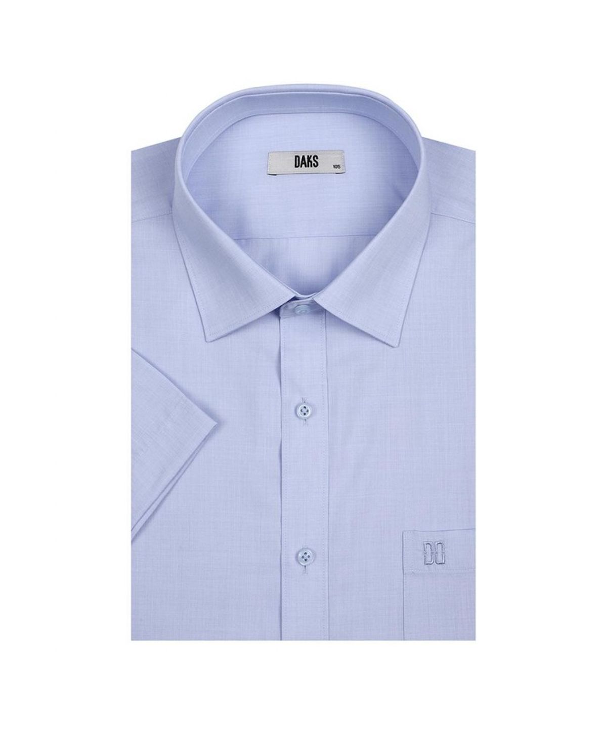닥스셔츠(DAKS SHIRTS) 폴리혼방 이지케어 솔리드패턴 반팔셔츠_DLS3SHDS102B1
