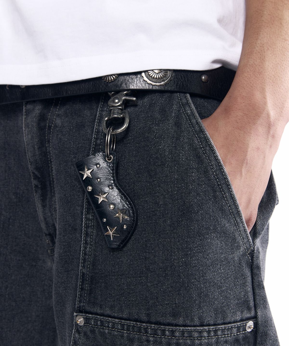 아캄(AAKAM) Western Lighter Case Keyring (Black)