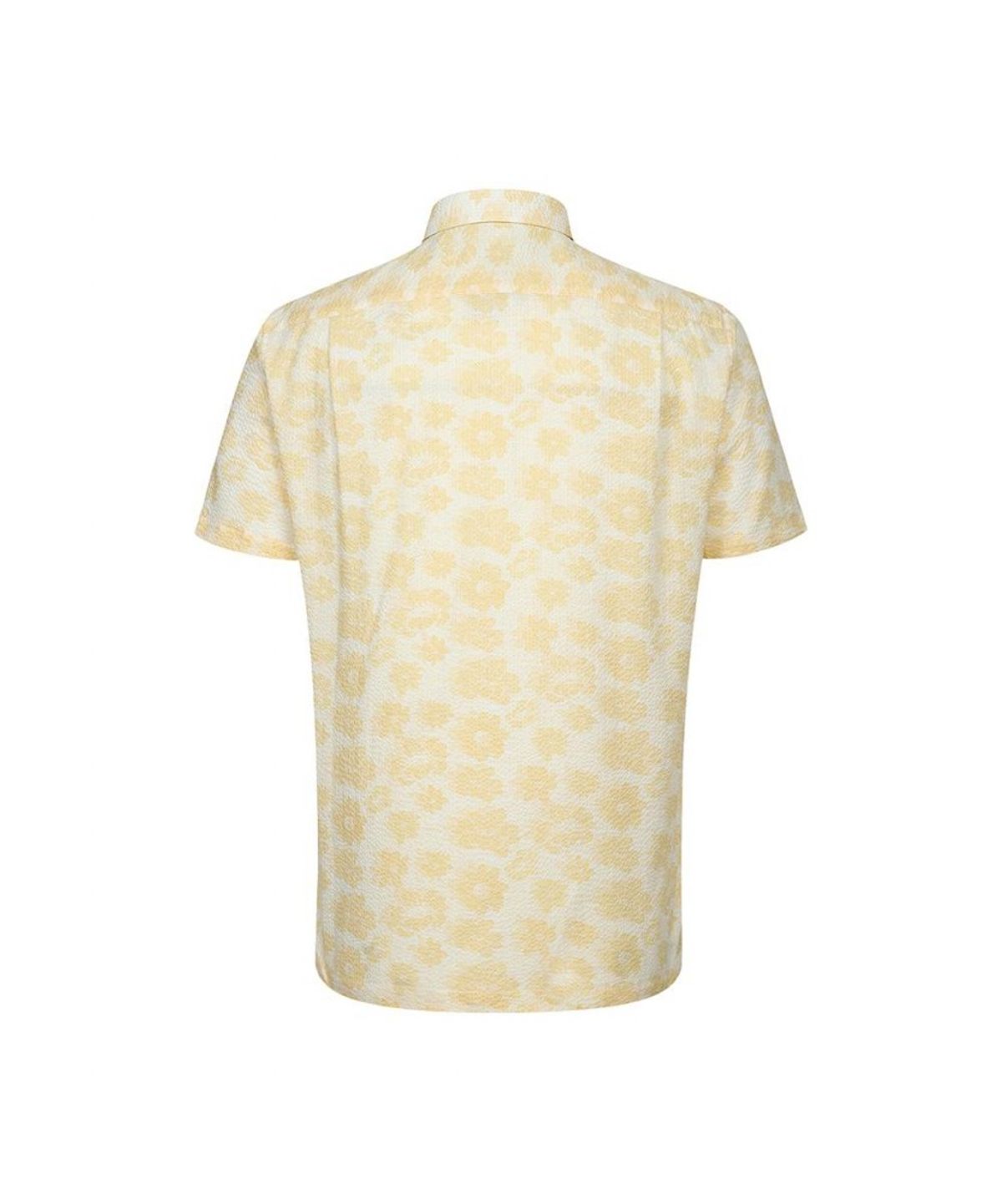 닥스셔츠(DAKS SHIRTS) 시어서커 플라워 프린트 반팔셔츠_DLS1SHCS131Y1
