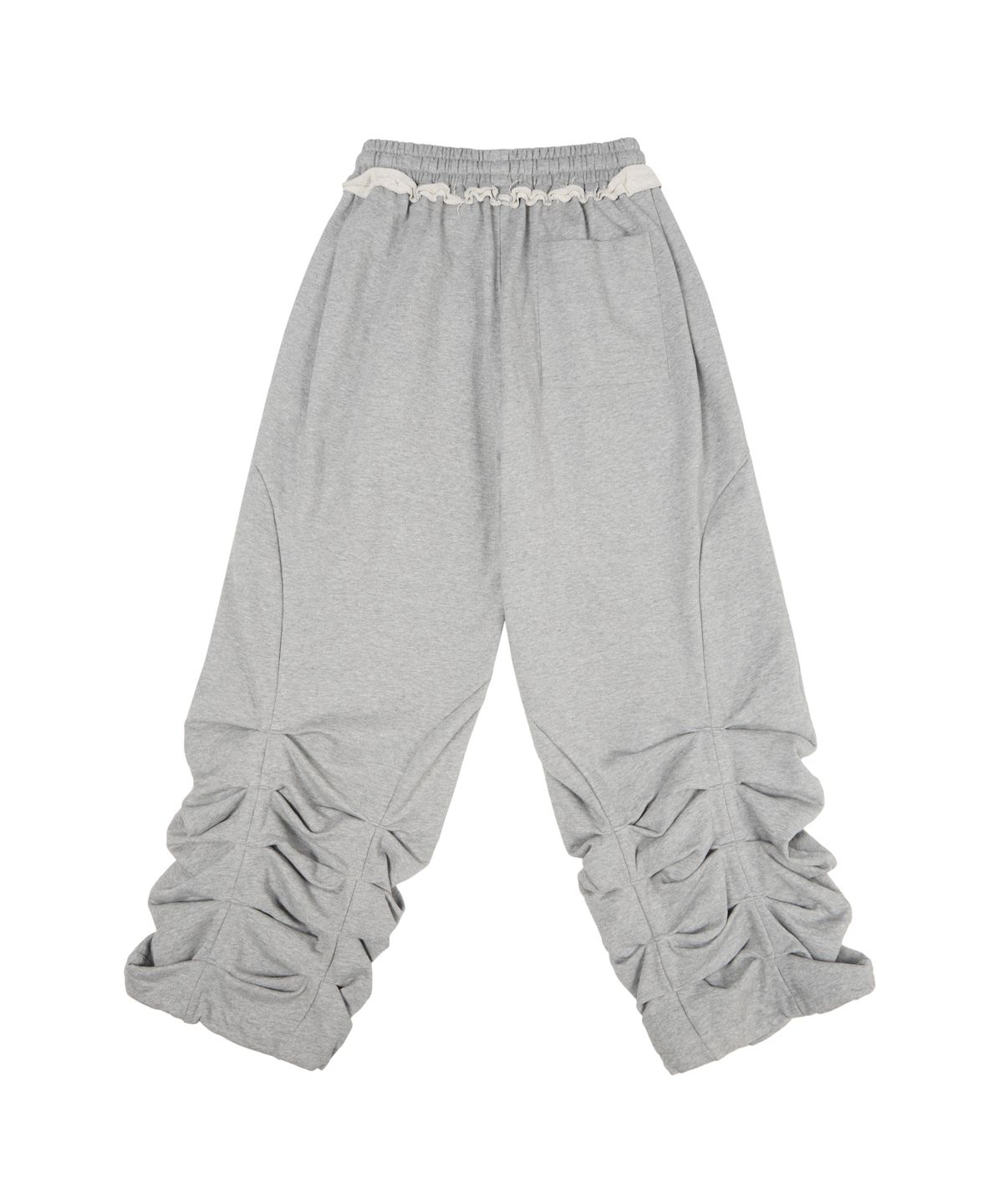 아캄(AAKAM) Sediment Pin-Tuck Sweatpants (Gray)
