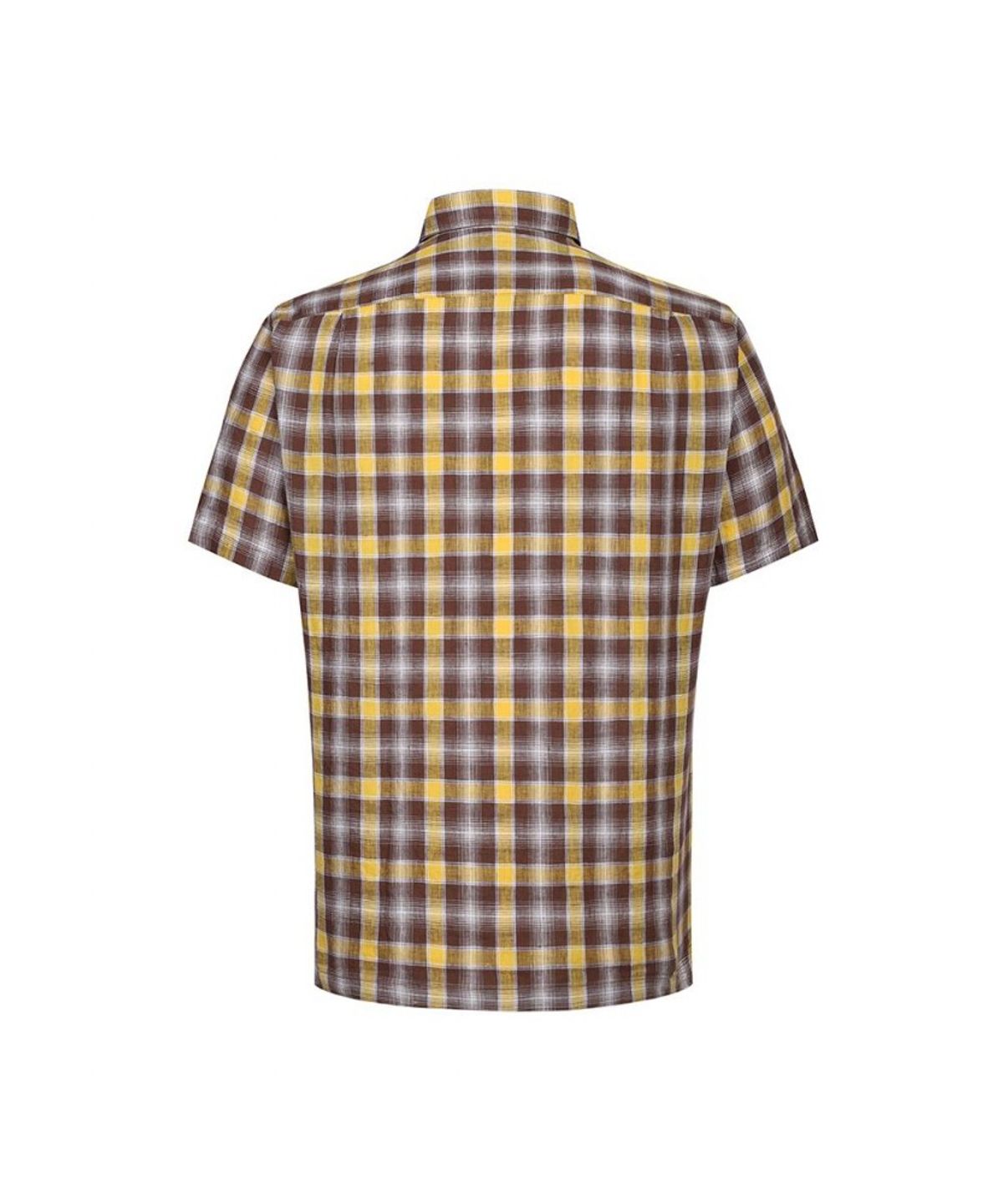 닥스셔츠(DAKS SHIRTS) 린넨 스몰체크 캐주얼 반팔셔츠_DLS1SHCS172W1