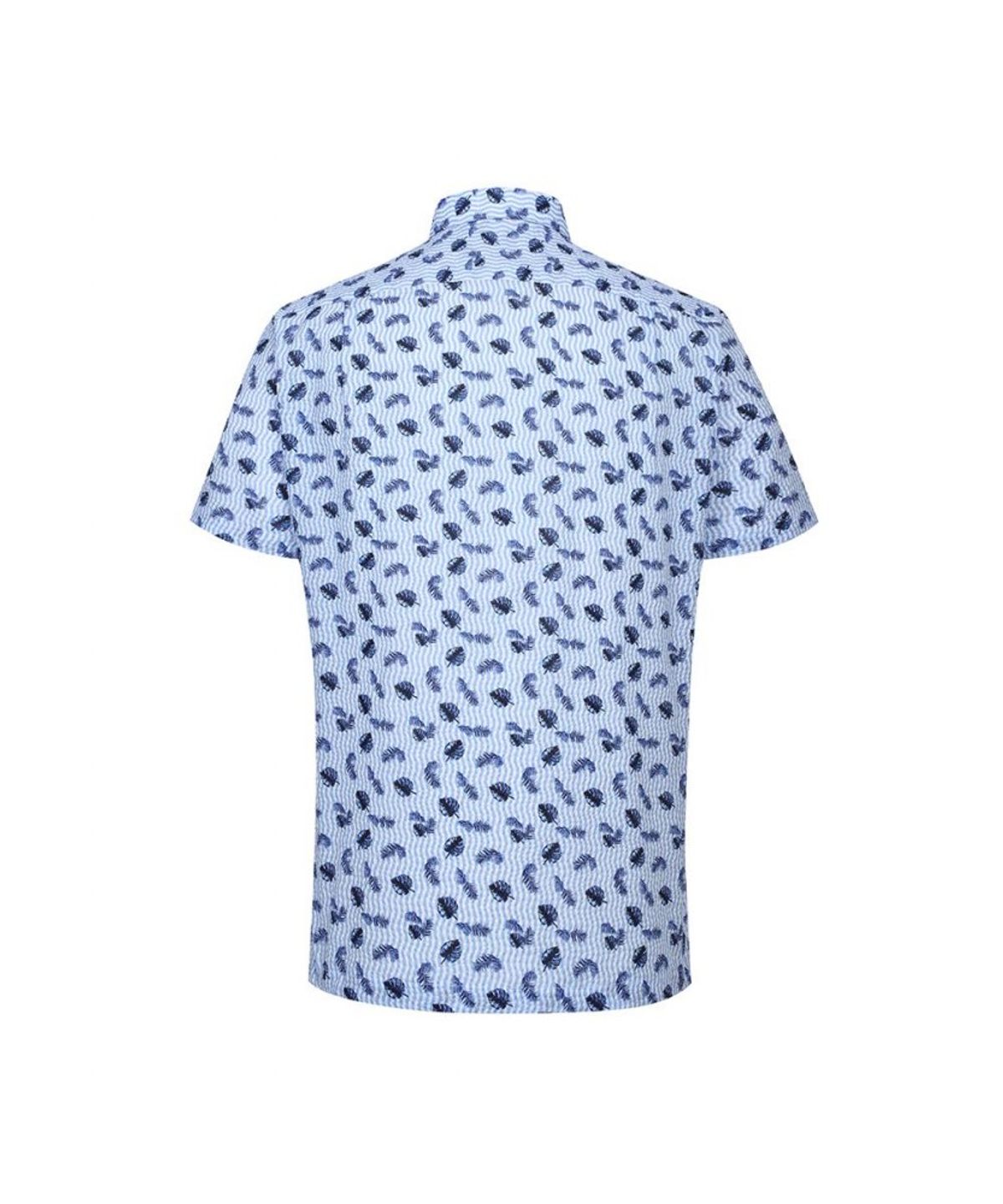 닥스셔츠(DAKS SHIRTS) 폴리혼방 트로피칼 프린트 반팔셔츠_DLS1SHDS152B1