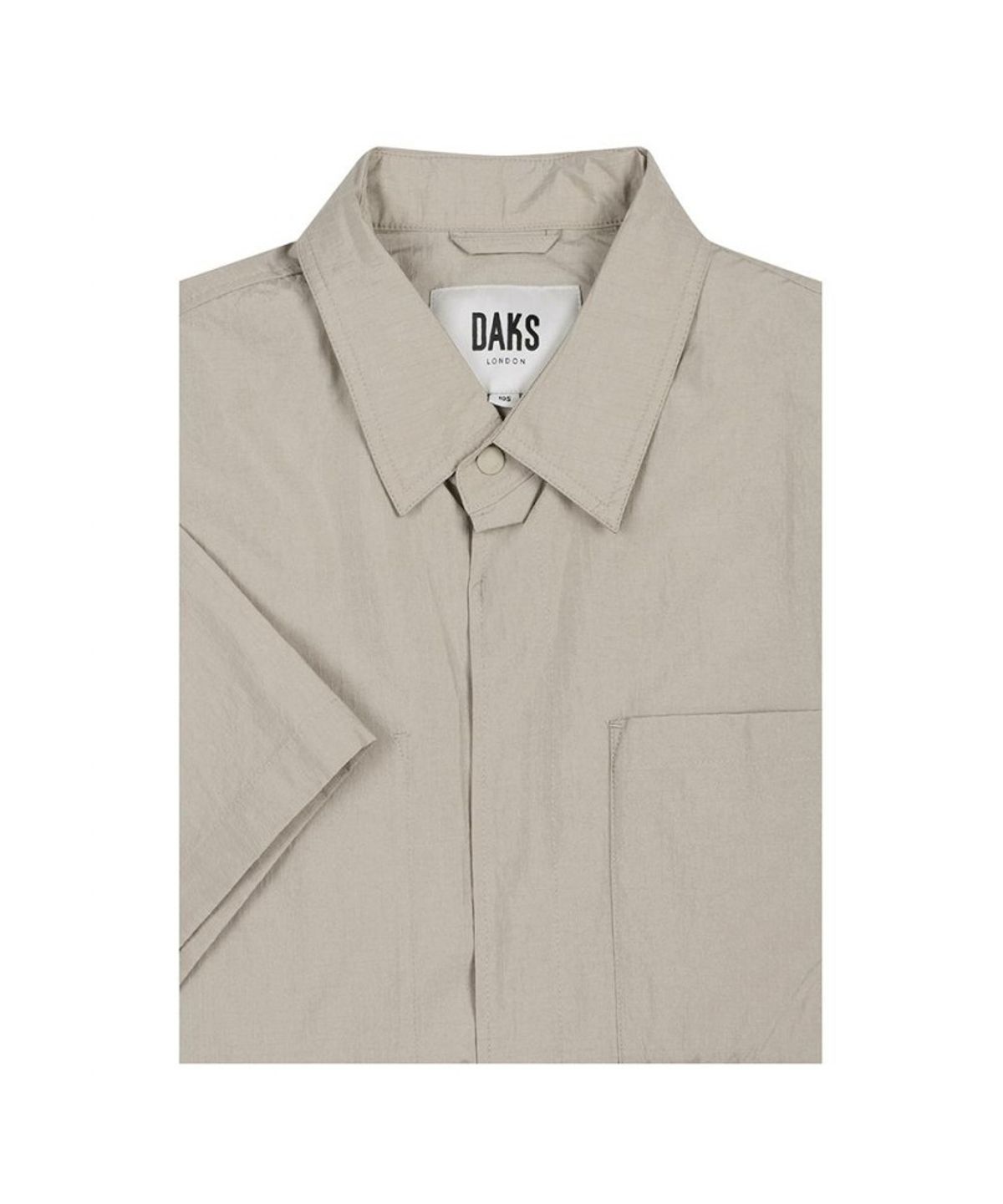 닥스셔츠(DAKS SHIRTS) 나일론100 이지케어 솔리드패턴 반팔셔츠_DLS1SHCS191I1