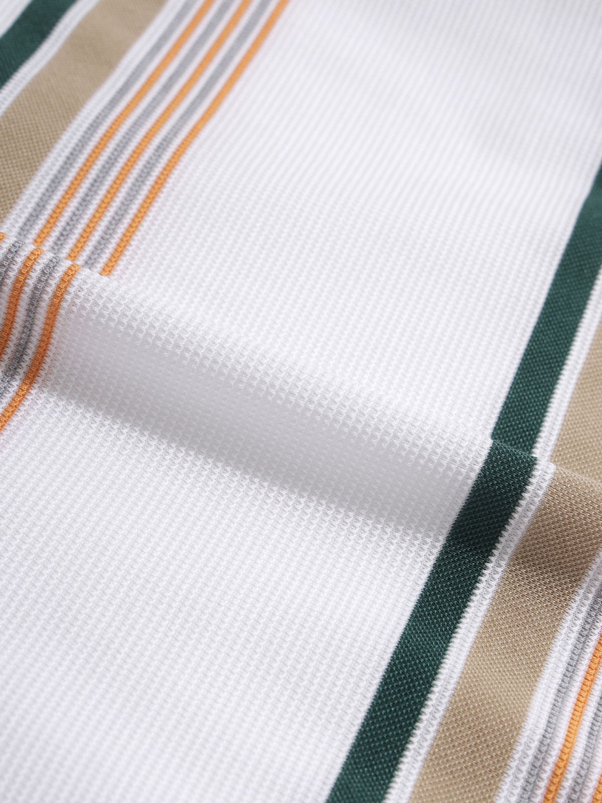 올젠(OLZEN) 남성 쿨 라인 블록 라운드 반팔티_ZOG2TR1305WT